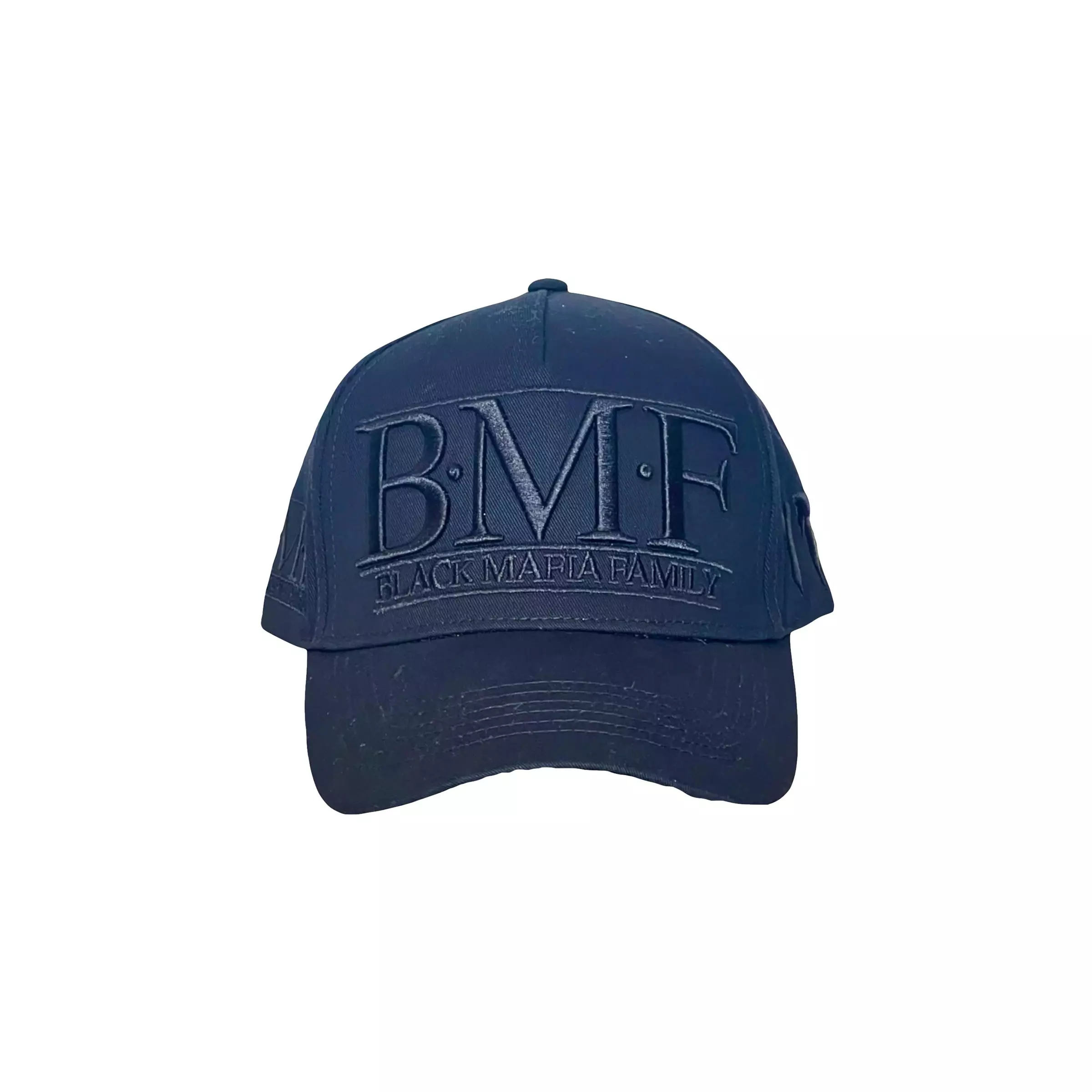 YTS Black Mafia Family Snapback Hat-Black - BLACK