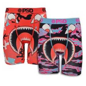 PSD Kids Luxe Red Boxer Briefs