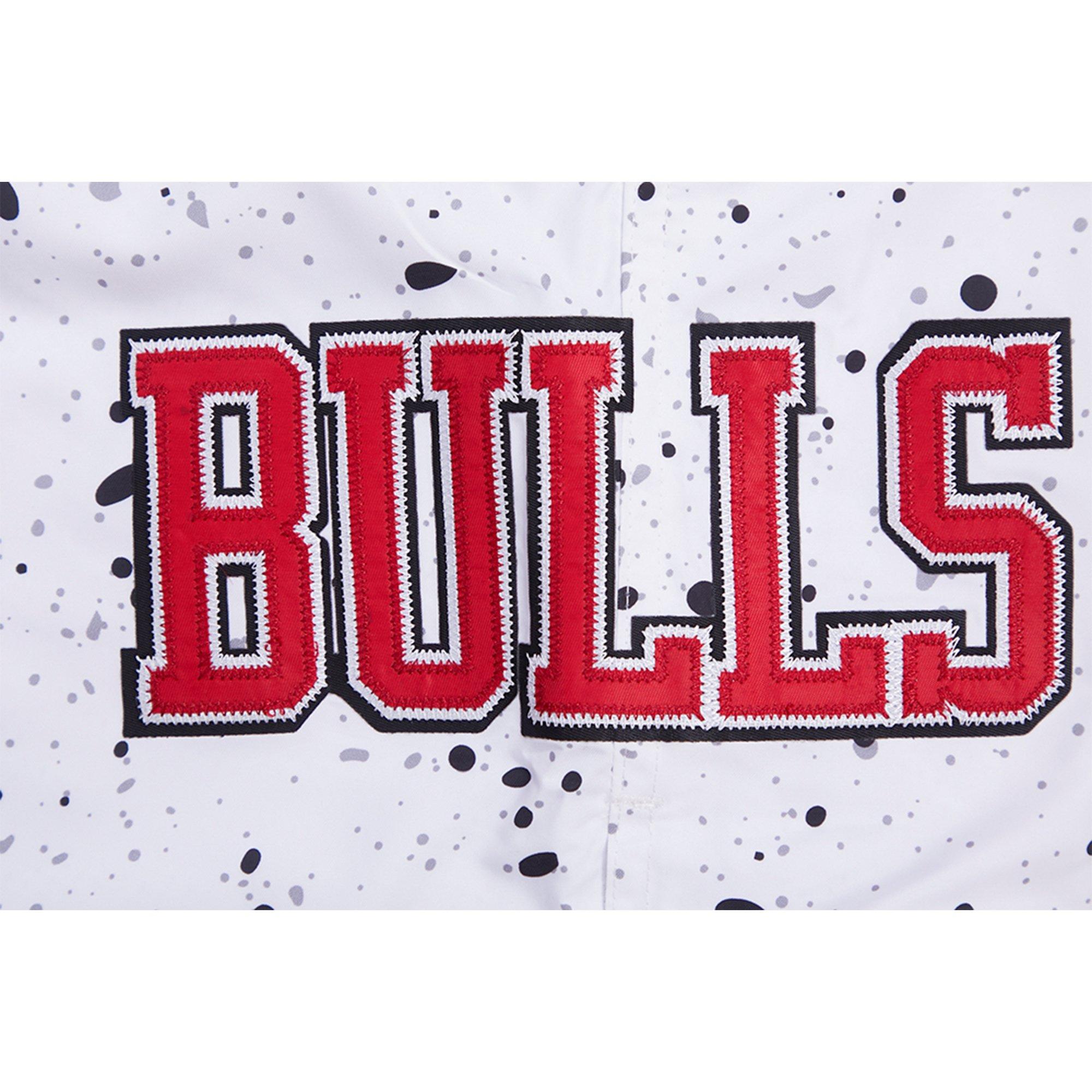 Pro Standard Men's Chicago Bulls Elevated Patch Shorts - White - Hibbett