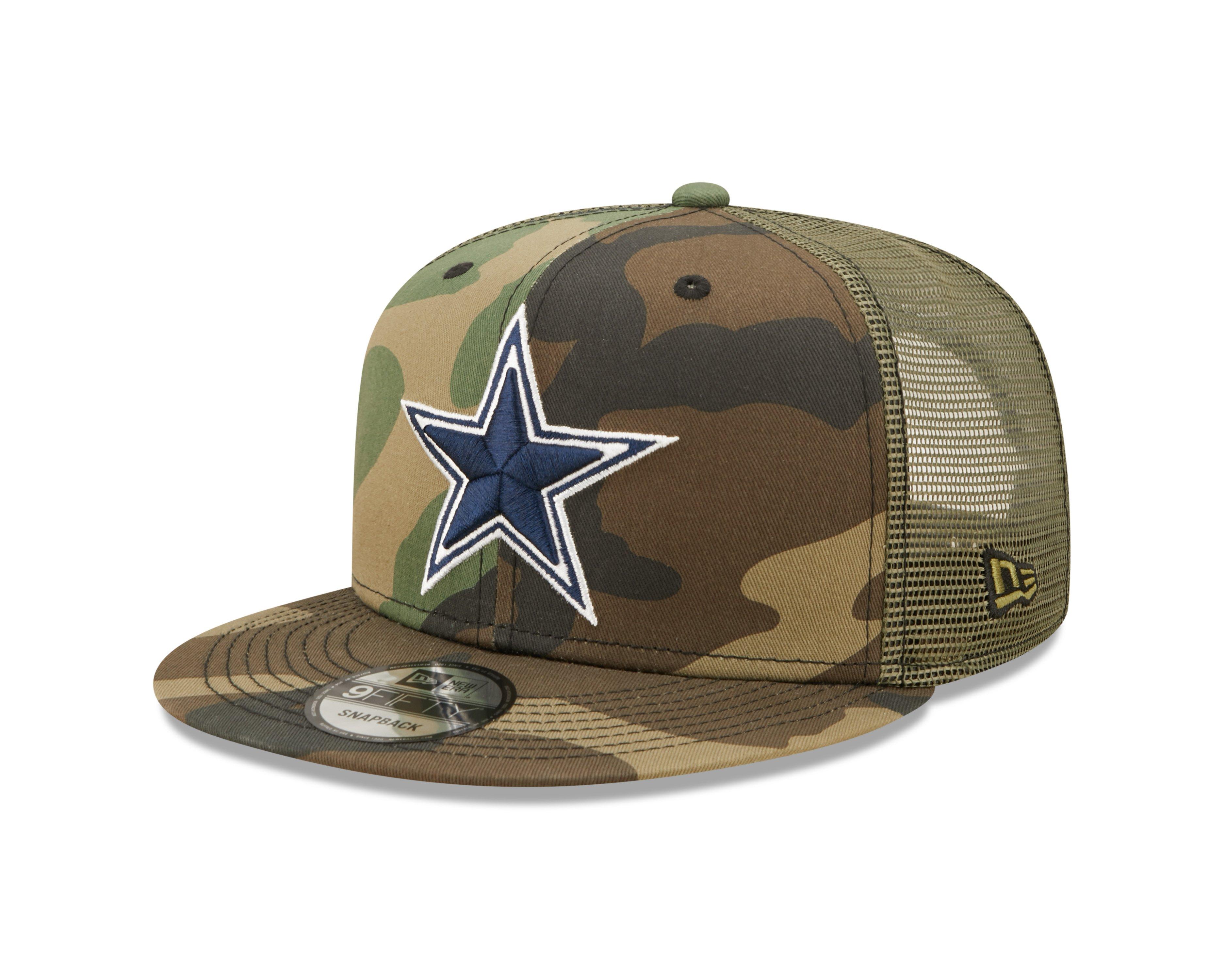 Dallas Cowboys NFL Football Team Star Logo Camo New Era Fitted 6 7