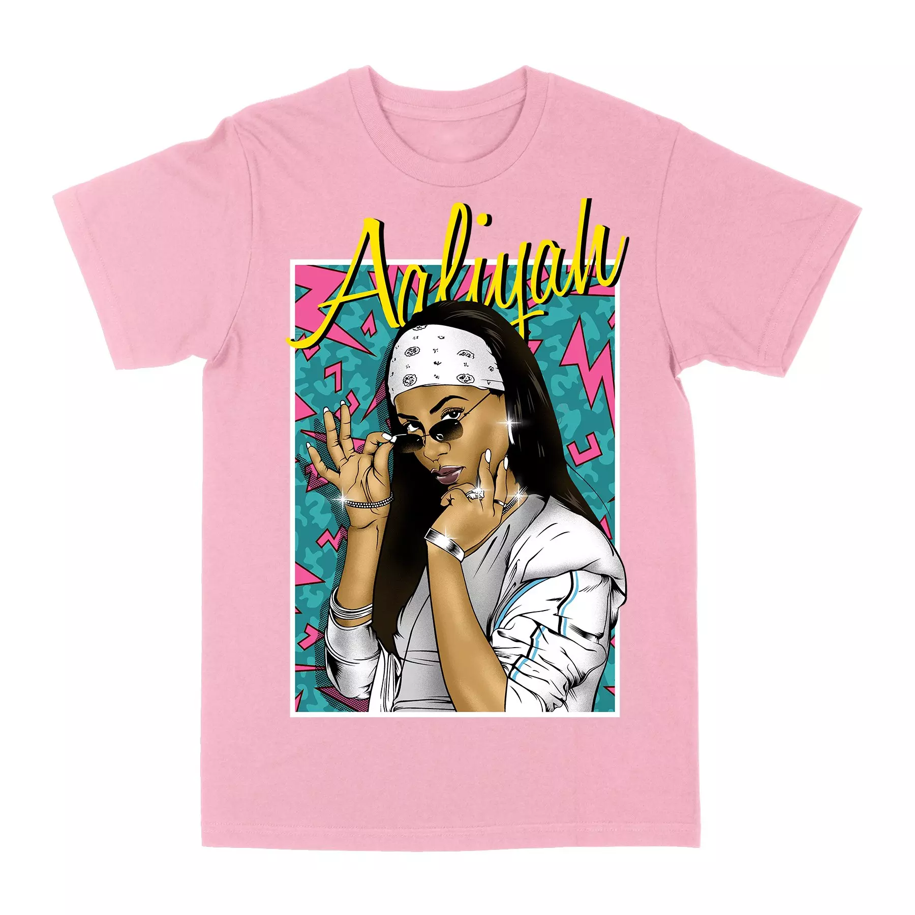 Philcos Women's Aaliyah Sketch Tee - PINK