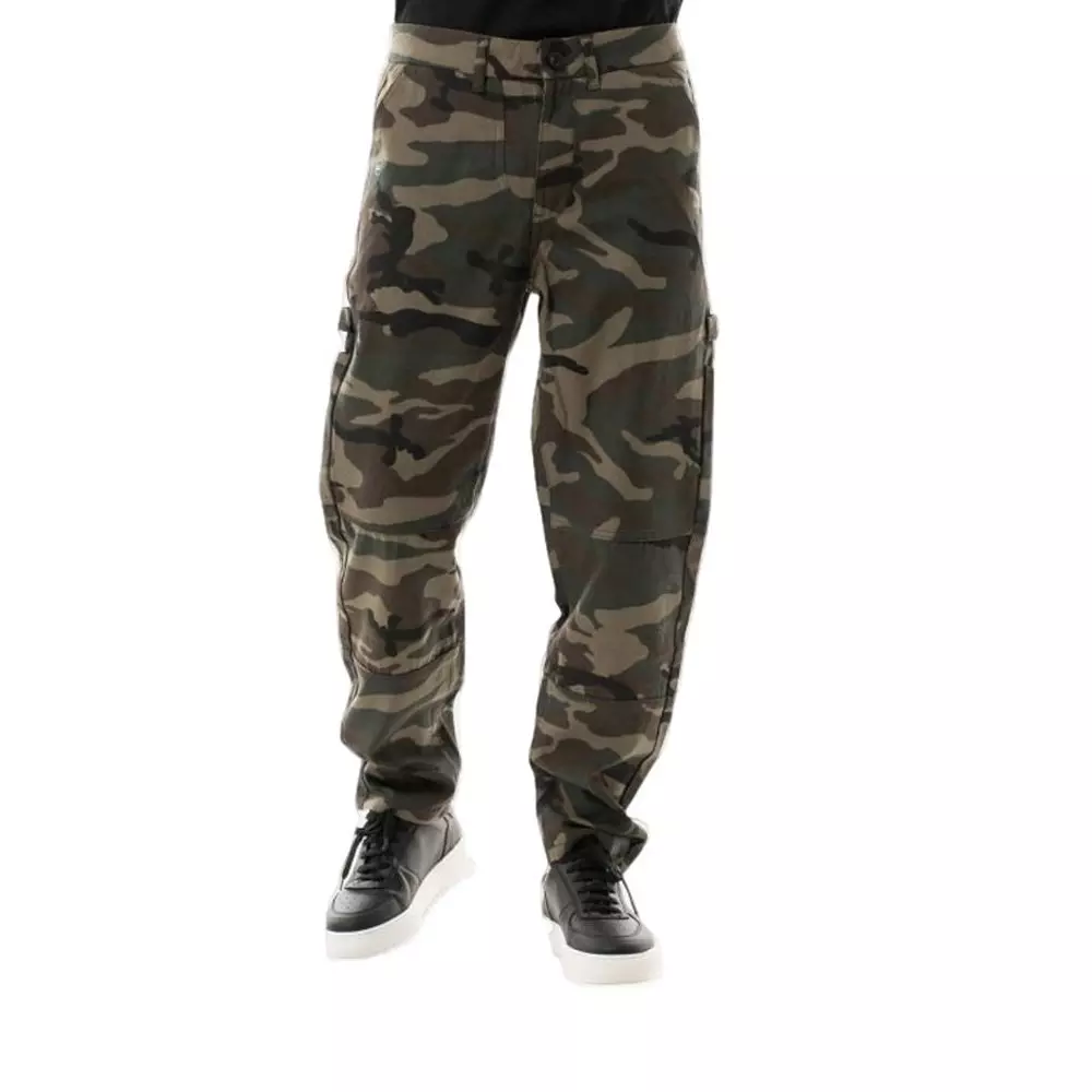 King London Men's Earlham Workwear Pants - CAMOUFLAGE