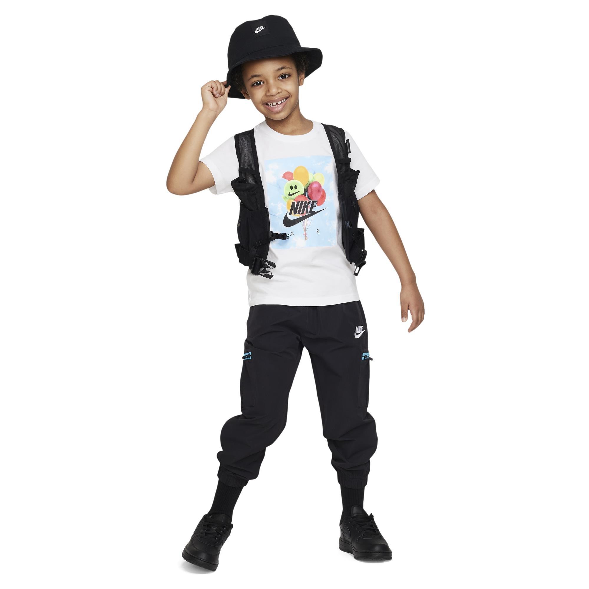 Nike Little Boys' Air Balloon Tee - WHITE Thumbnail View 4