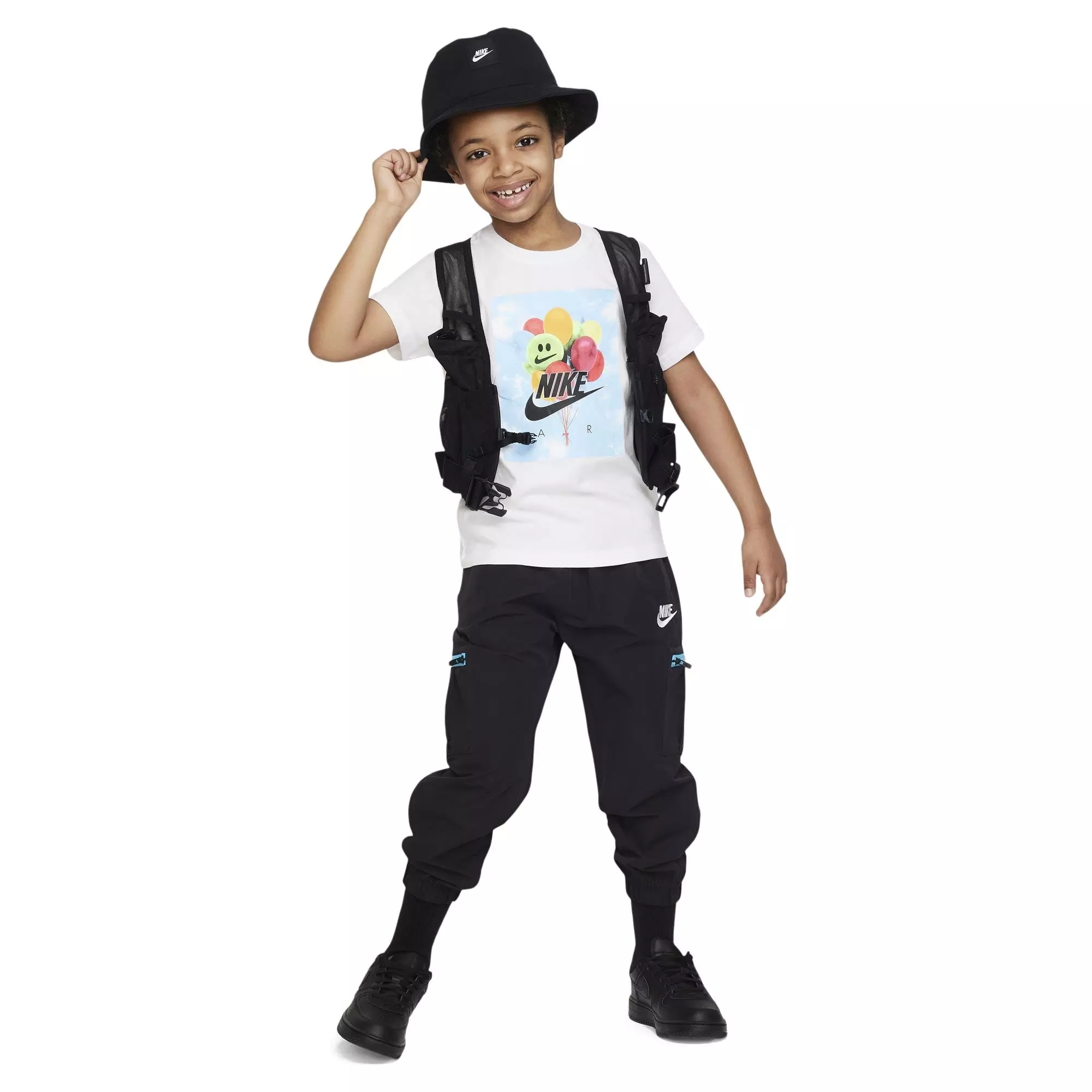 Nike Little Boys' Air Balloon Tee - WHITE