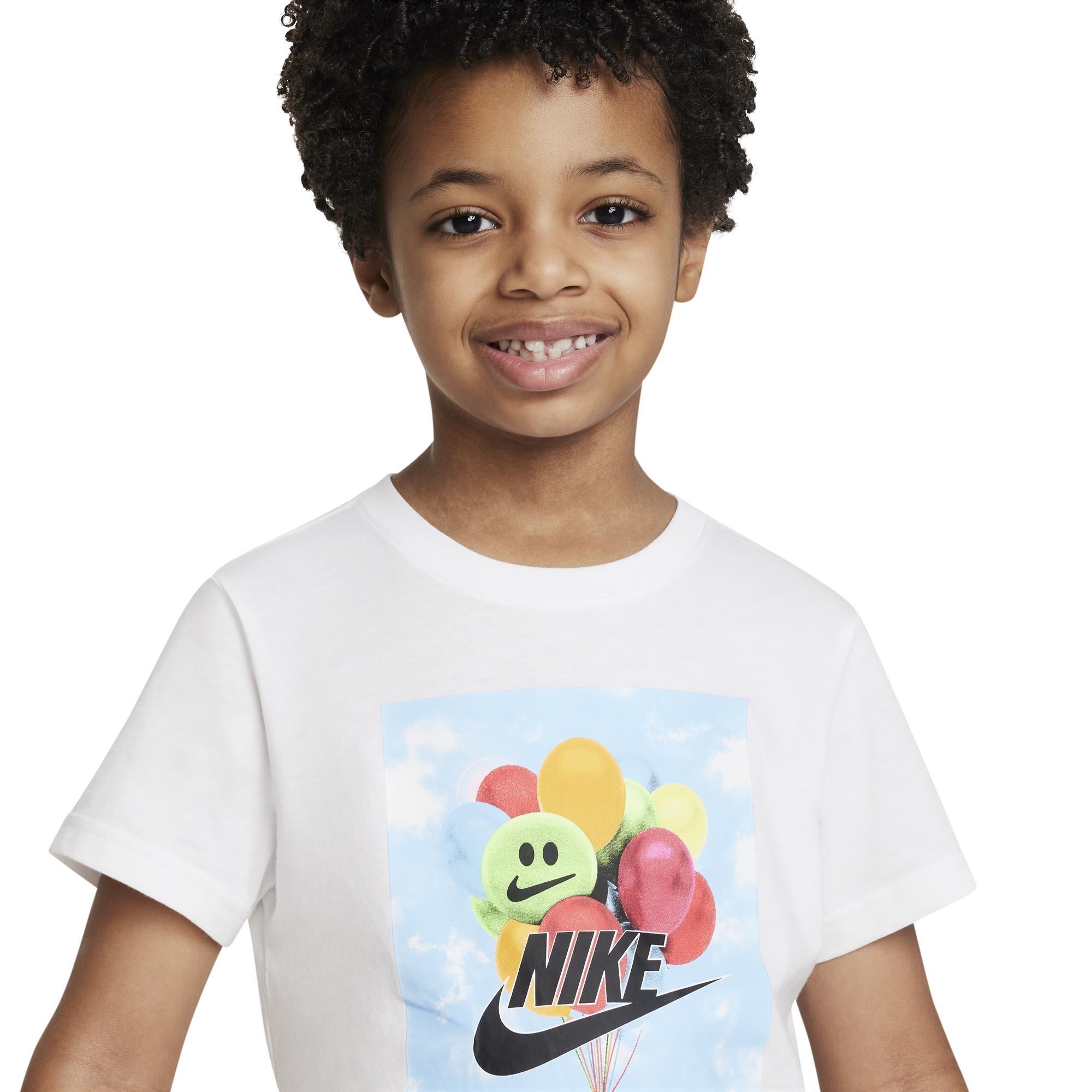 Nike Little Boys' Air Balloon Tee - WHITE Thumbnail View 3