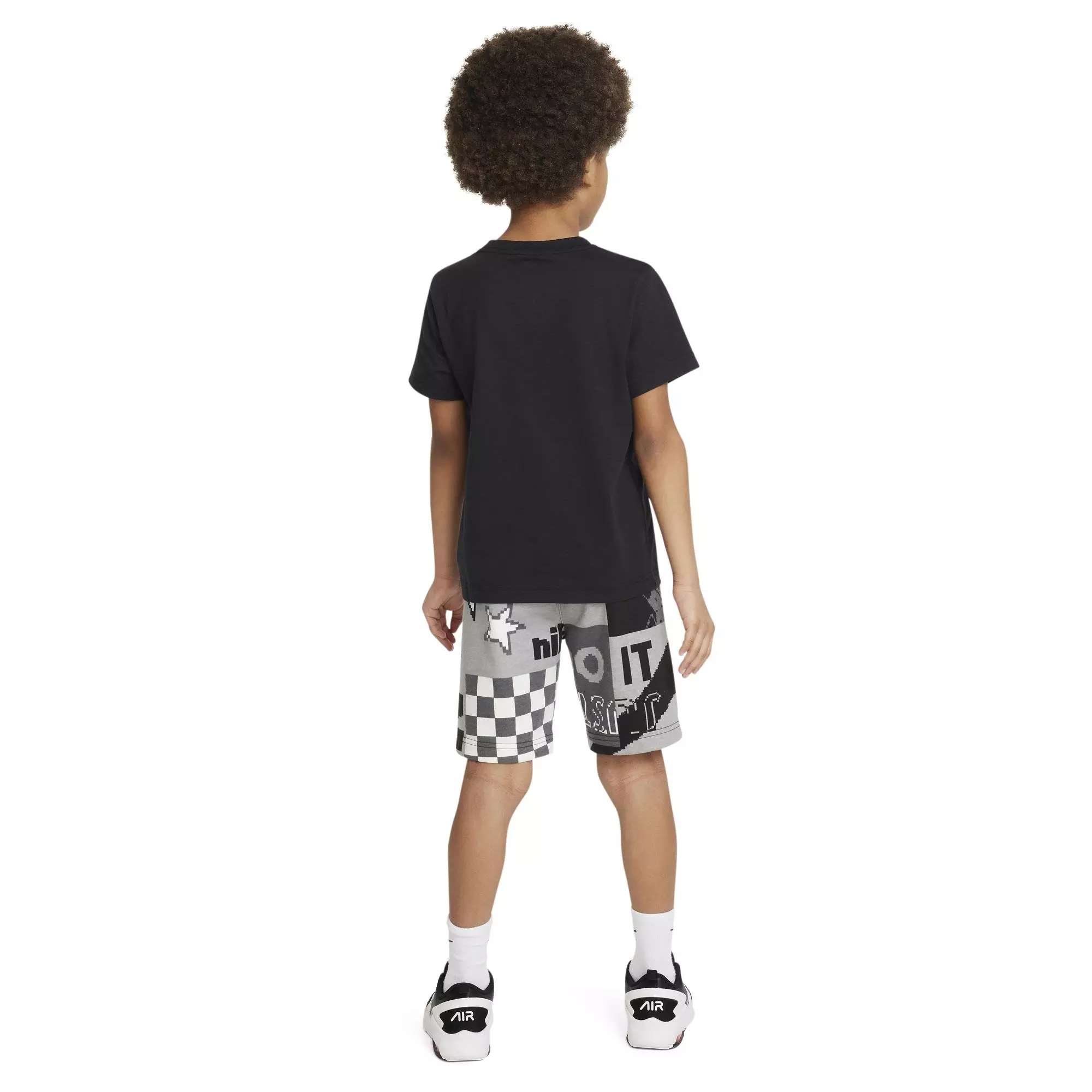 Nike Little Boys' Lifestyle Essentials Short Set - BLACK