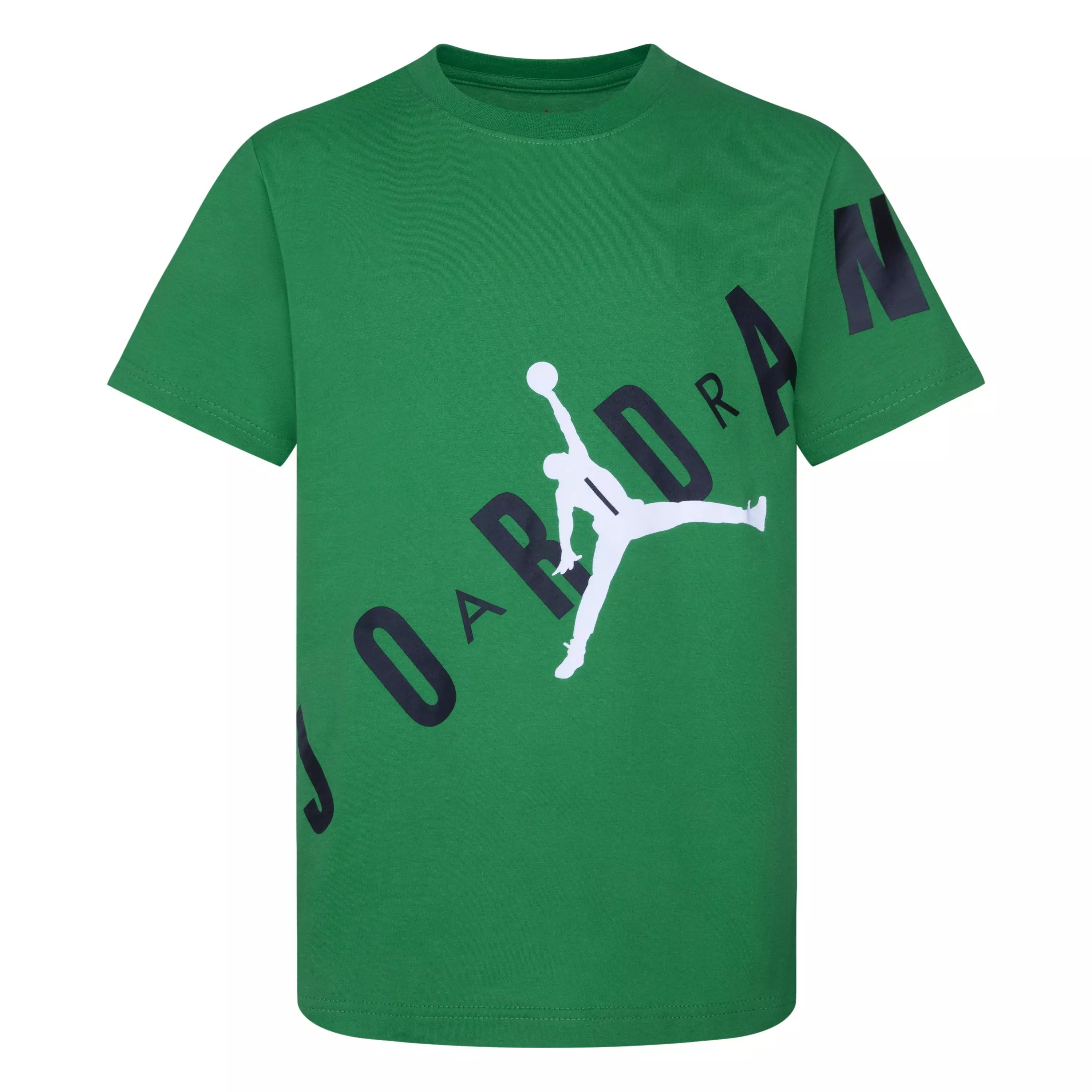 Jordan Big Boys' "Lucky Green" Stretch Out Tee - GREEN
