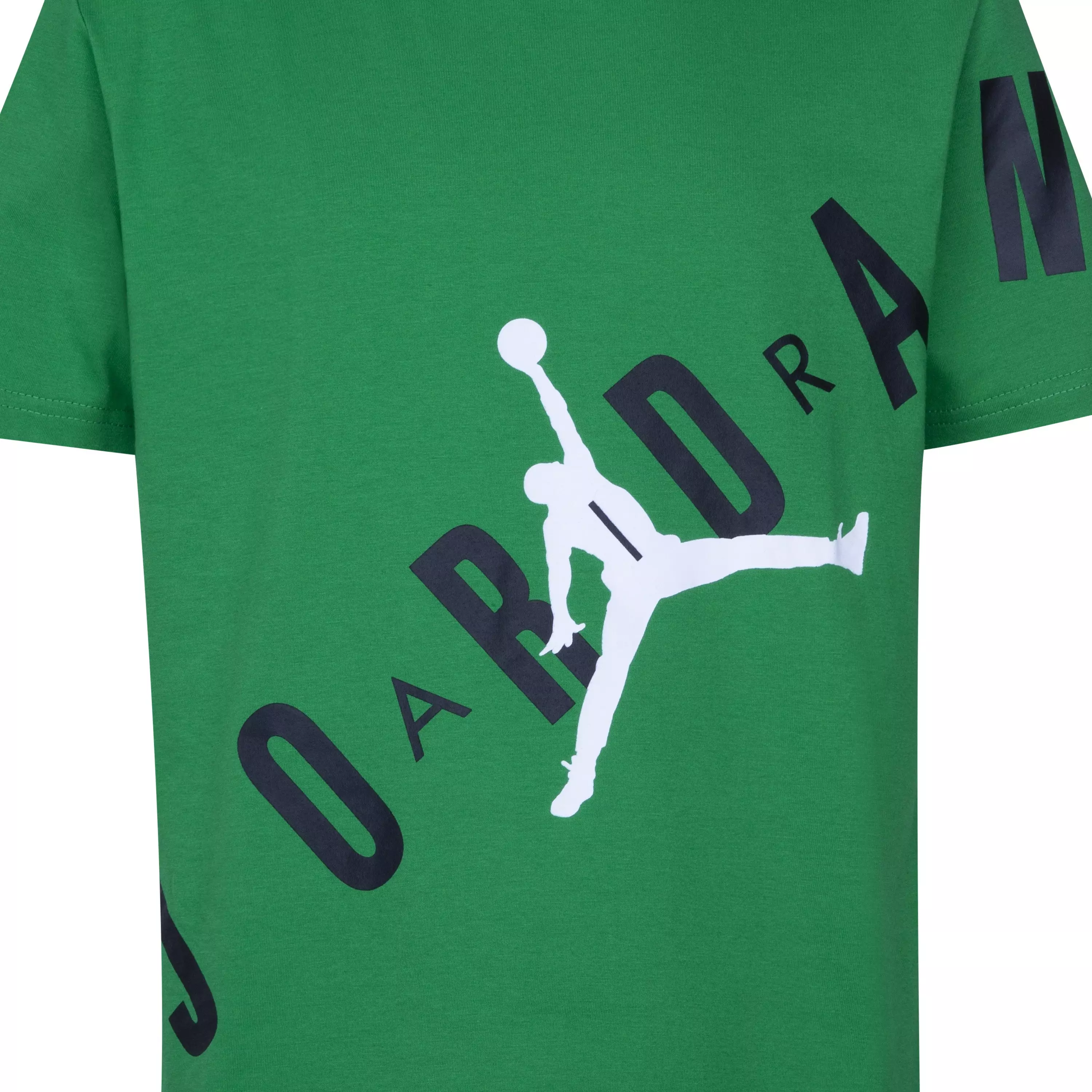 Jordan Big Boys' "Lucky Green" Stretch Out Tee - GREEN