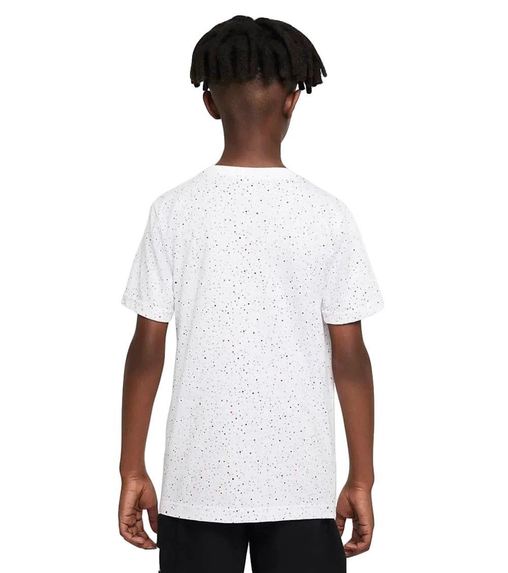 Jordan Big Boys' Air Color Mix Speckle Tee-White - WHITE Thumbnail View 2