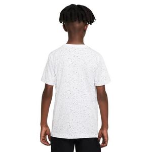 Jordan Big Boys' Air Color Mix Speckle Tee-White