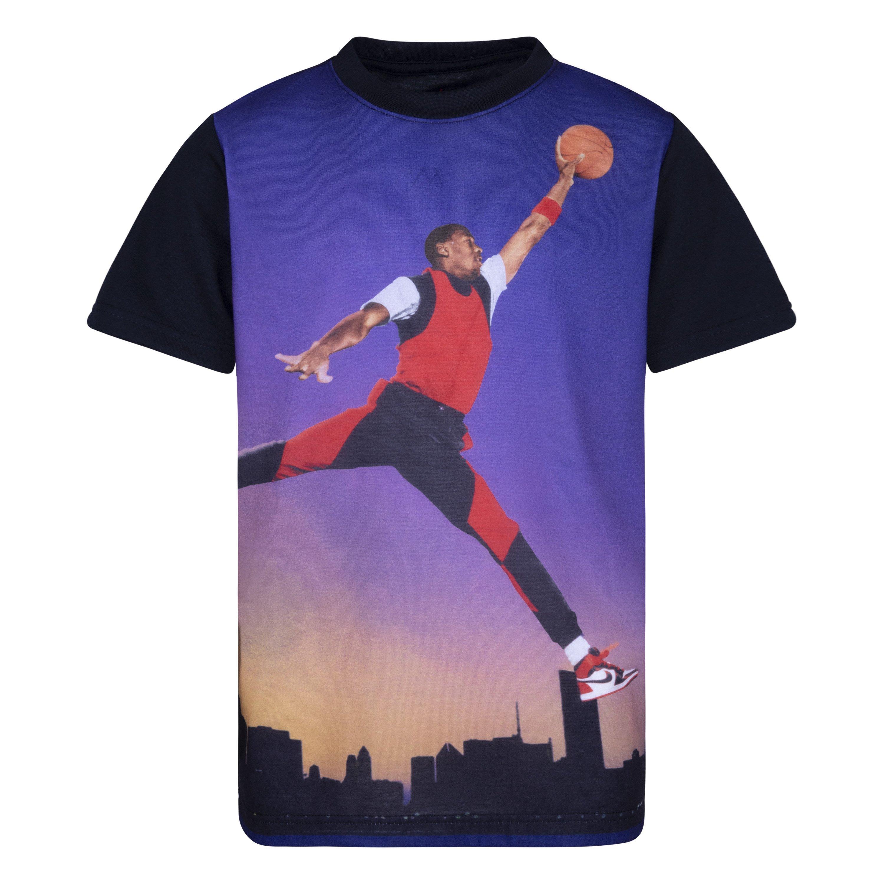 Chicago Bulls 23 T Shirt Rap Sneaker Tee Kicks Black/Red Sizes S-XXXL
