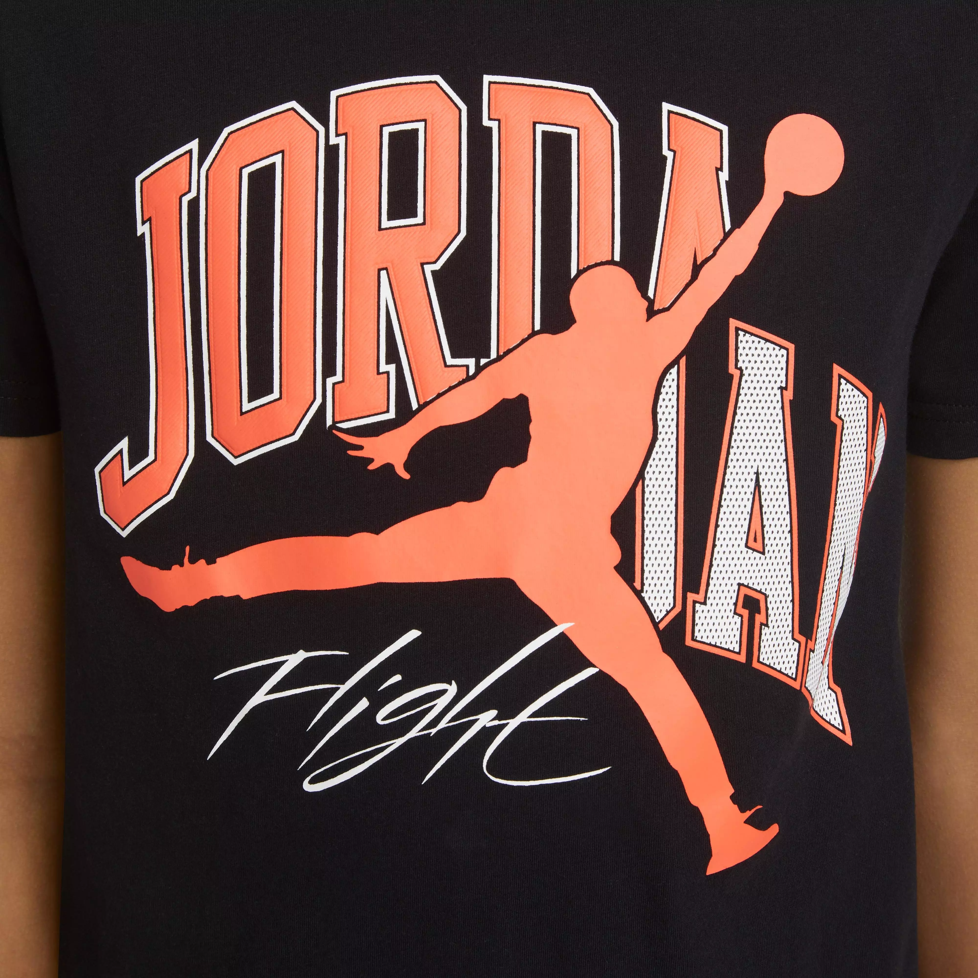 Jordan Big Boys' Home And Away Tee - BLACK/RED