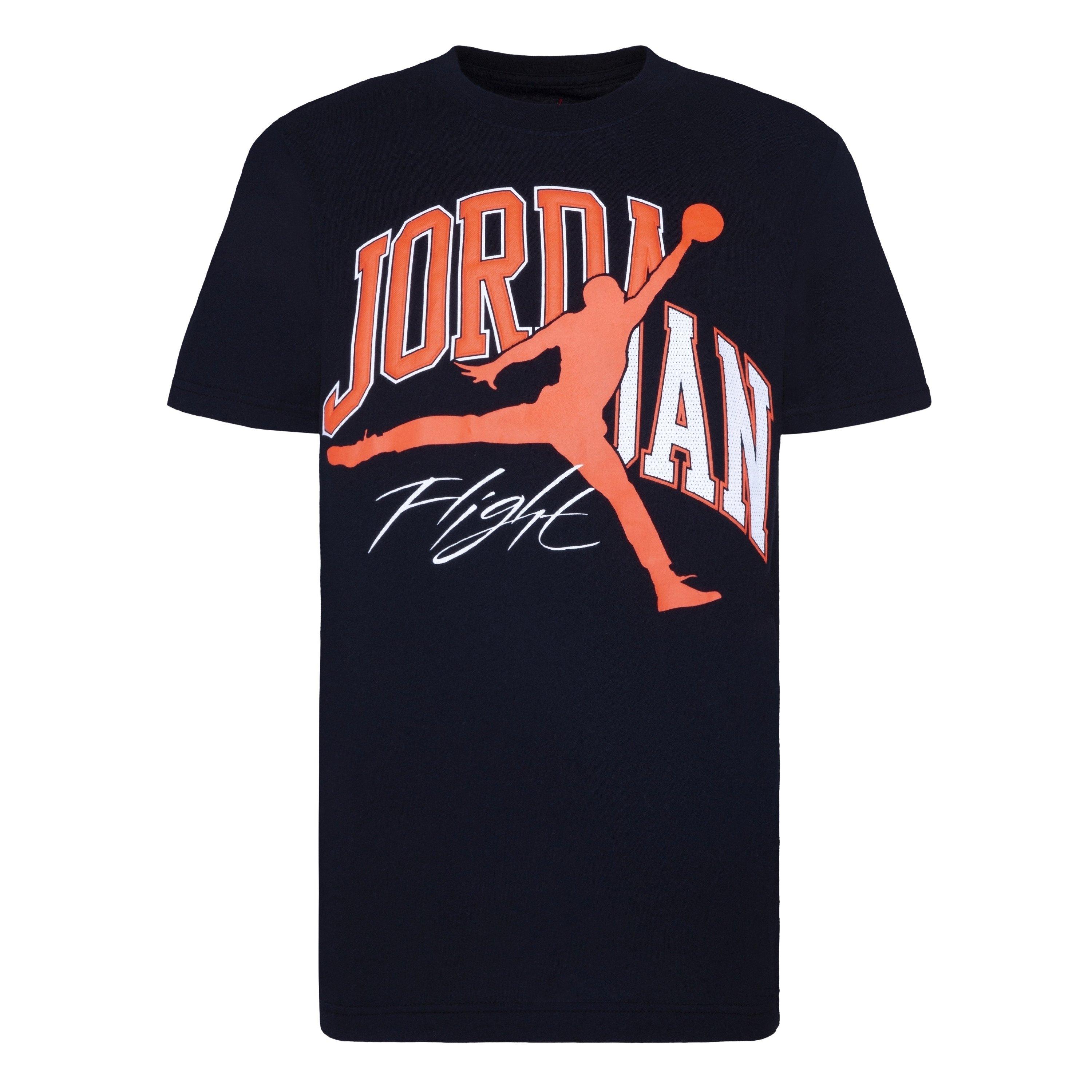 Jordan Big Boys' Home And Away Tee - BLACK/RED Thumbnail View 9