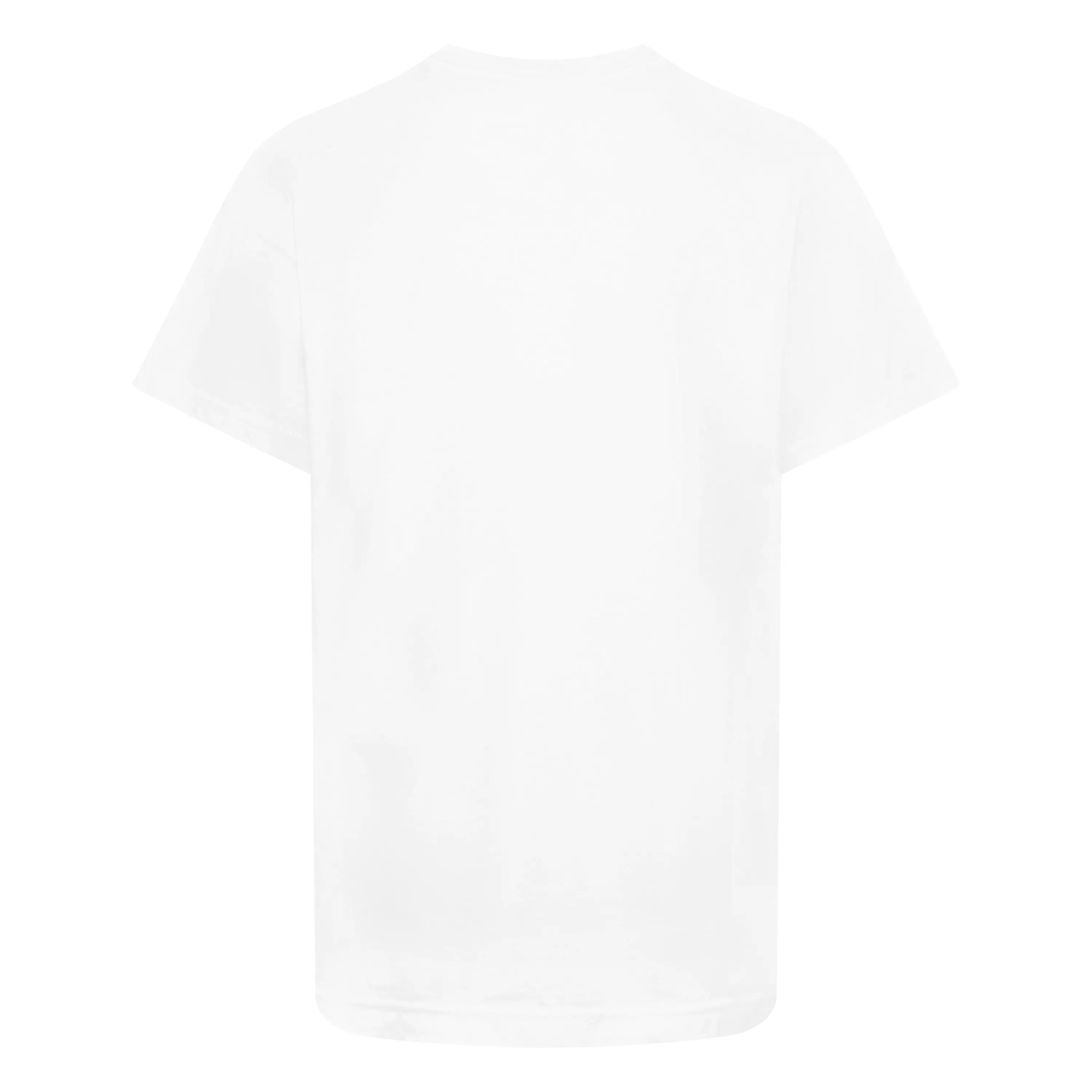 Jordan Big Boys' AJ6 "Toro" Retro Tee - WHITE/BLACK/RED