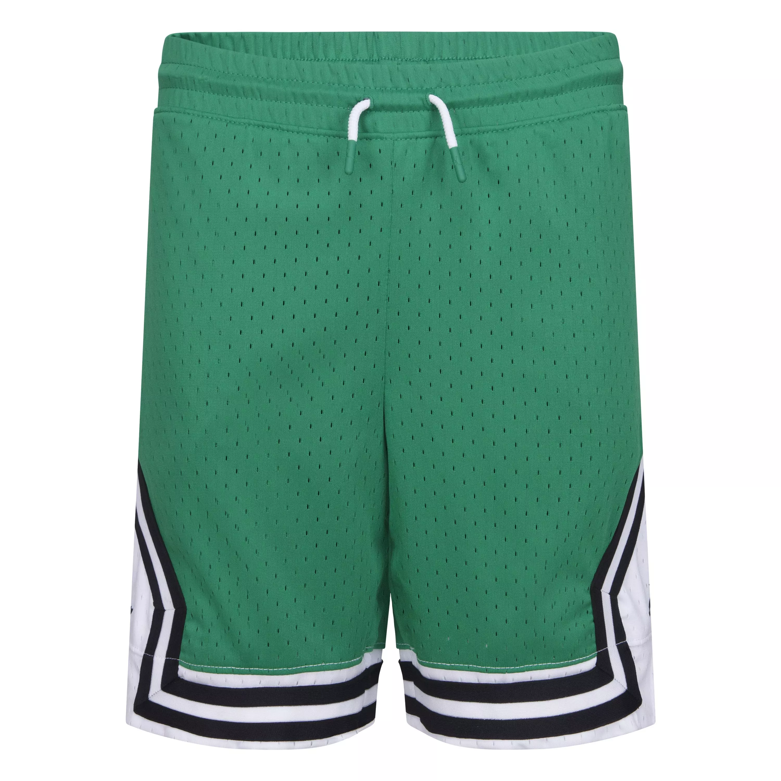 Jordan Big Boys' Air Diamond Shorts - GREEN/WHITE