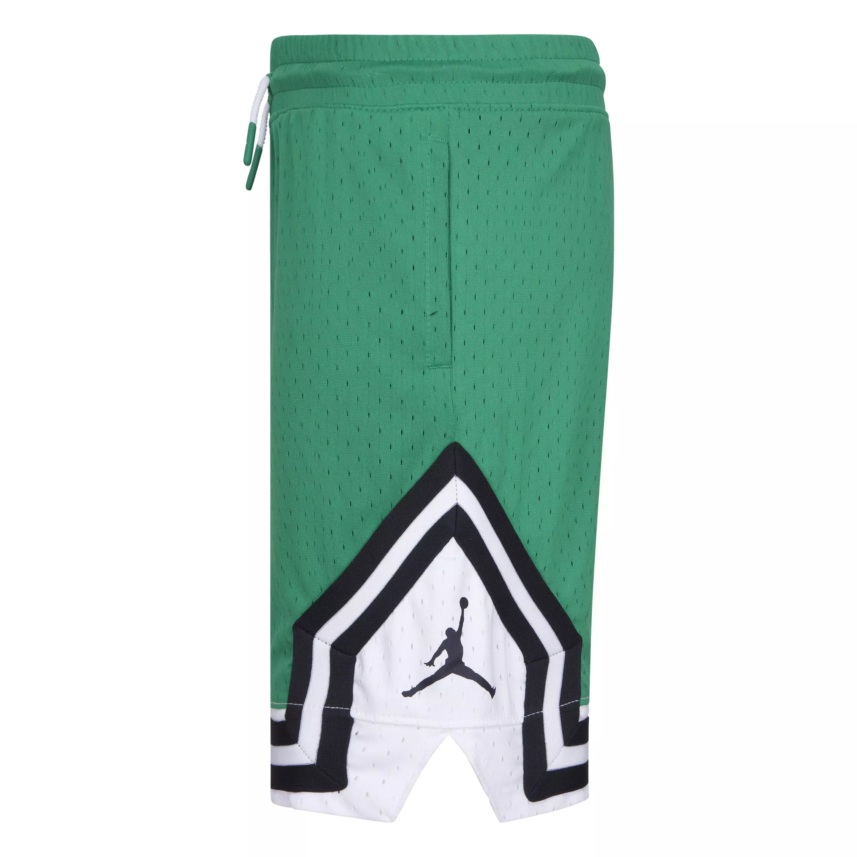 Jordan Big Boys' Air Diamond Shorts - GREEN/WHITE
