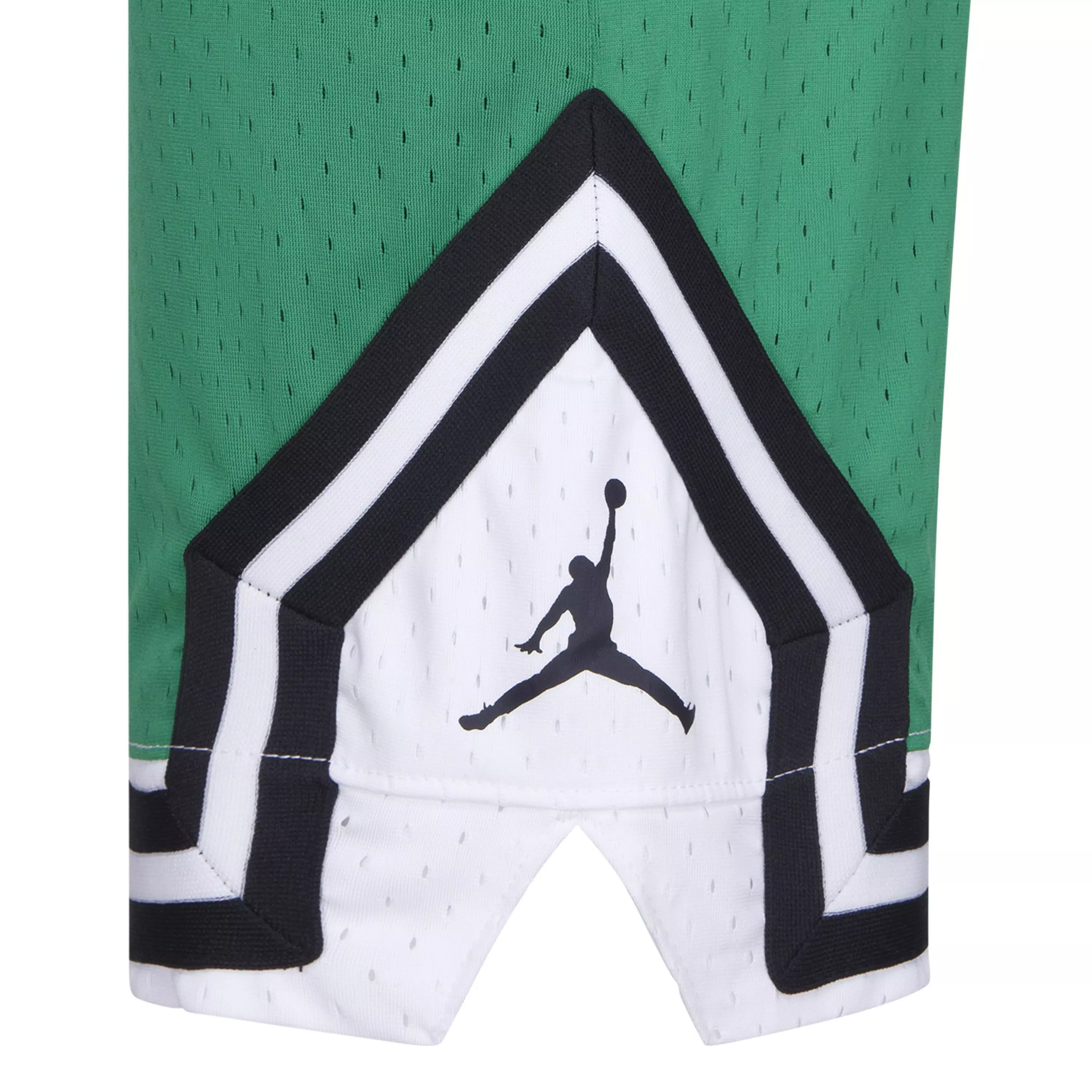 Jordan Big Boys' Air Diamond Shorts - GREEN/WHITE