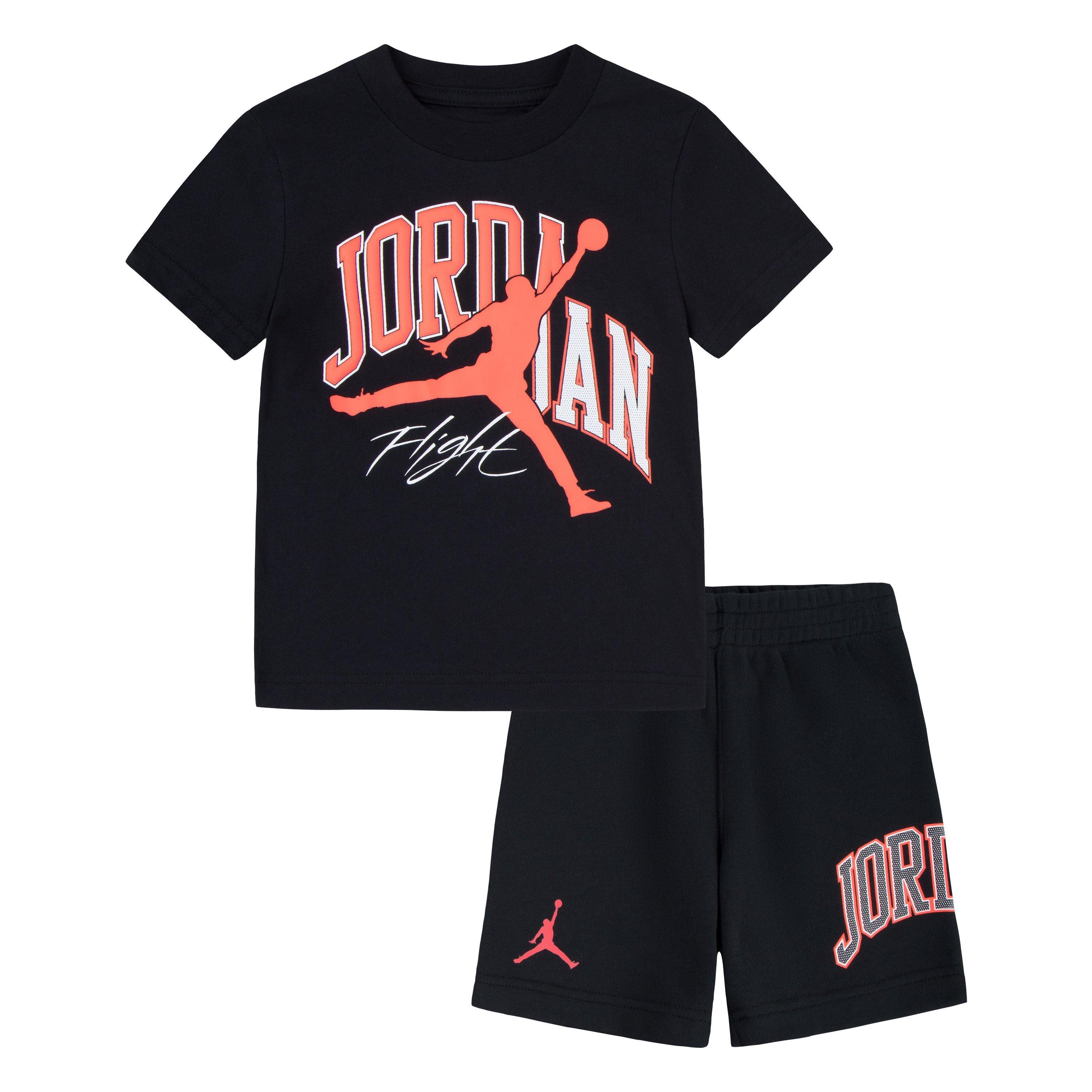 Jordan Toddler Boys' Home And Away Short Set - BLACK/RED Thumbnail View 6