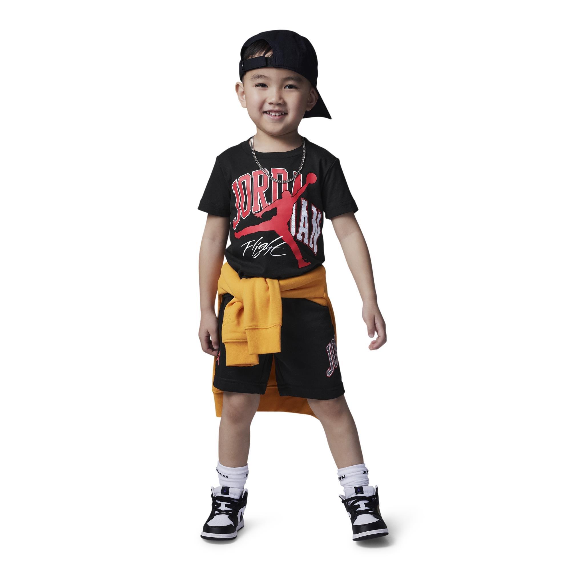 Jordan Toddler Boys' Home And Away Short Set - BLACK/RED Thumbnail View 1