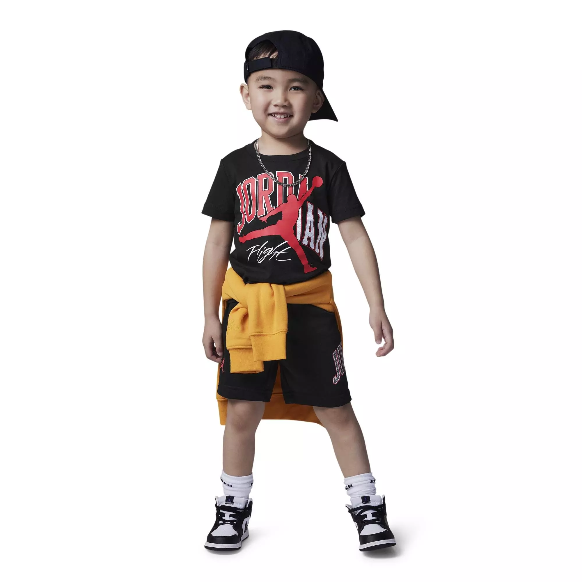 Jordan Toddler Boys' Home And Away Short Set - BLACK/RED