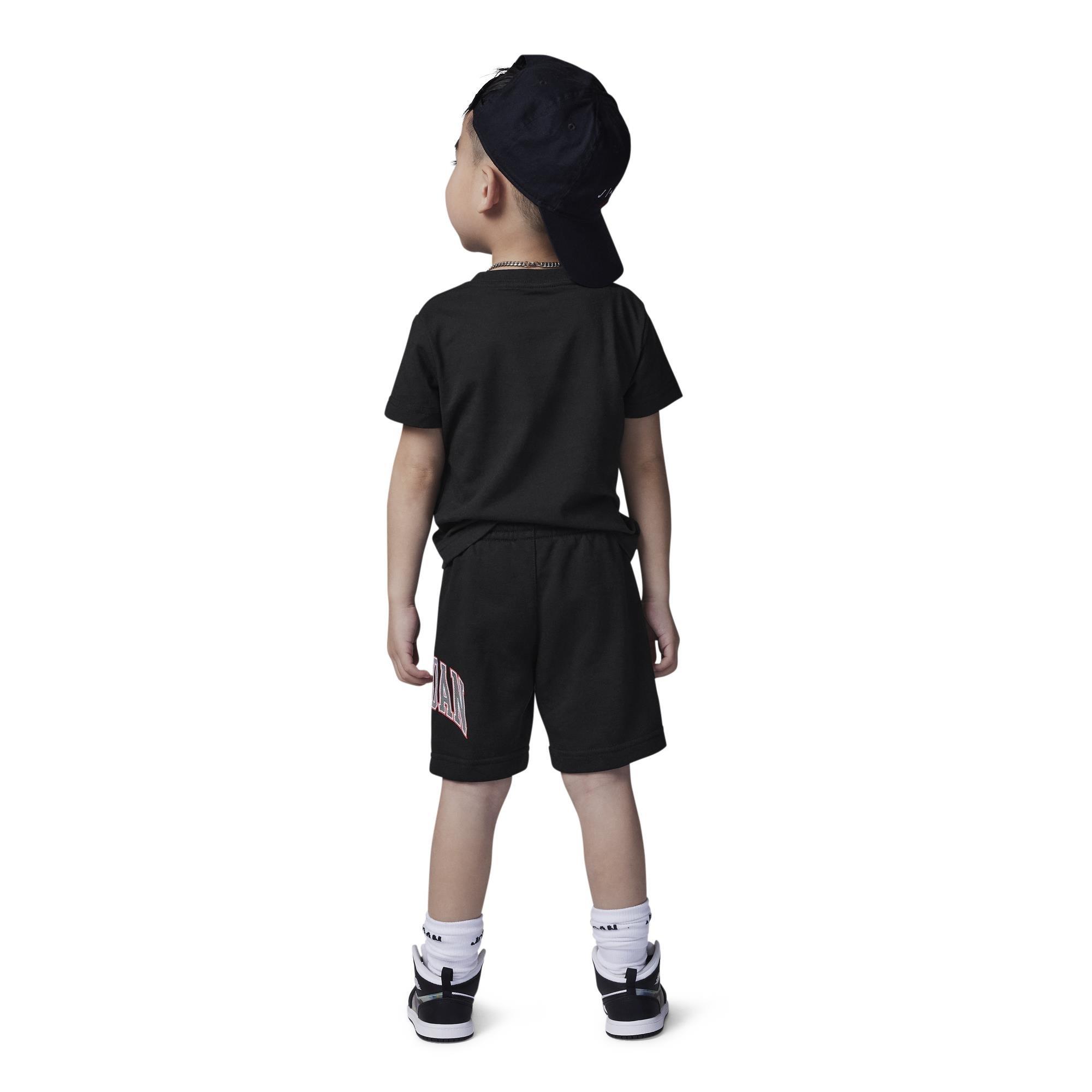 Jordan Toddler Boys' Home And Away Short Set - BLACK/RED Thumbnail View 2