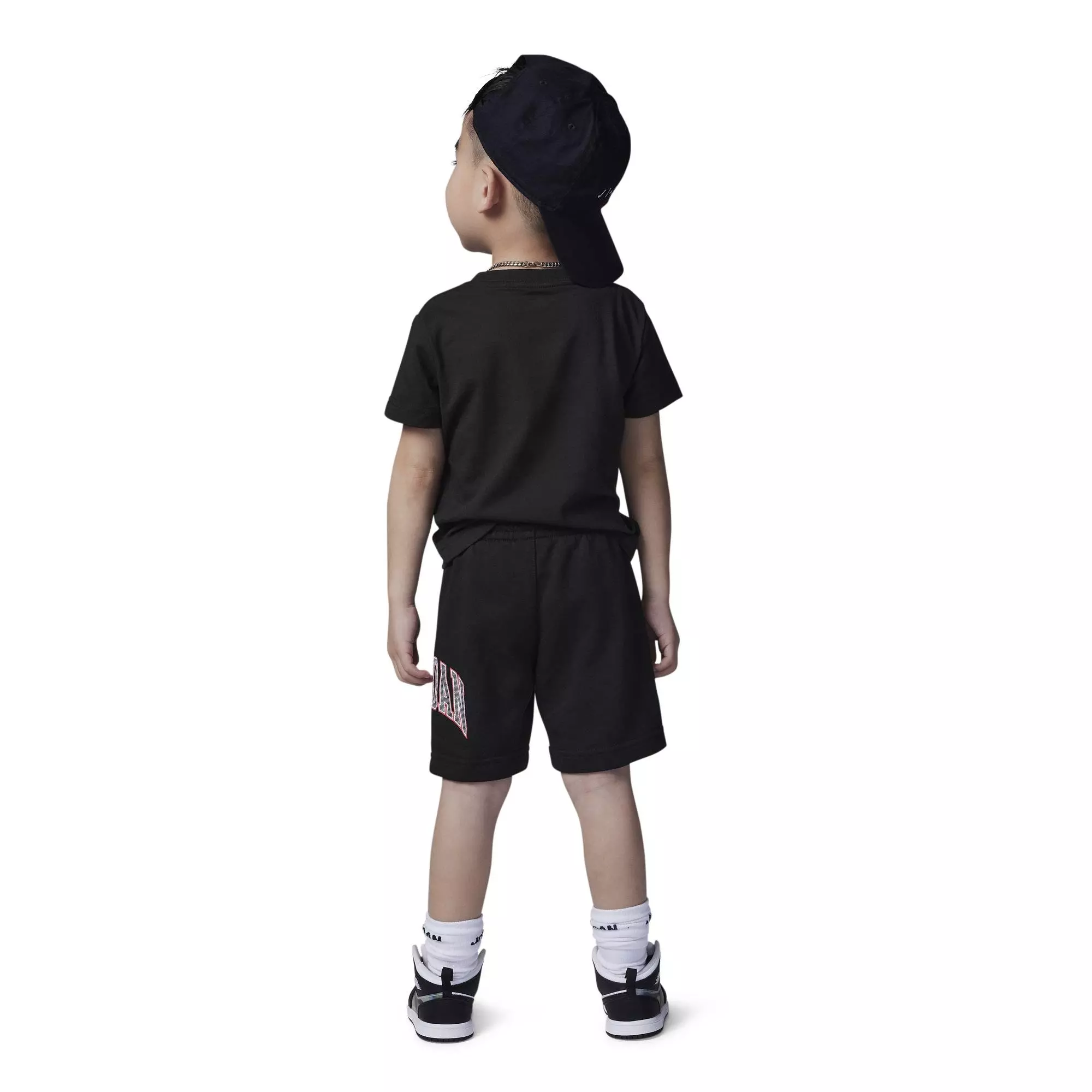 Jordan Toddler Boys' Home And Away Short Set - BLACK/RED