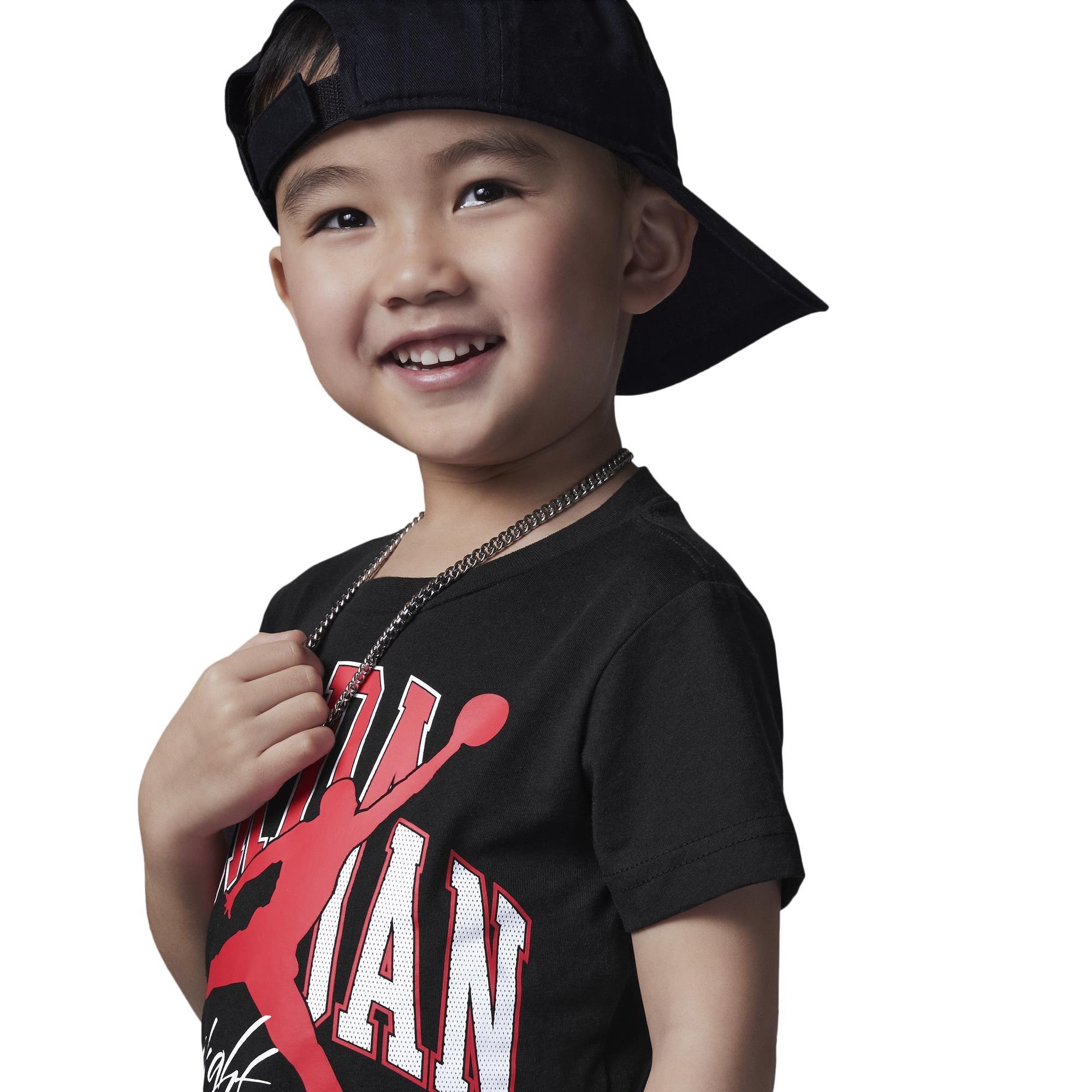 Jordan Toddler Boys' Home And Away Short Set - BLACK/RED Thumbnail View 4