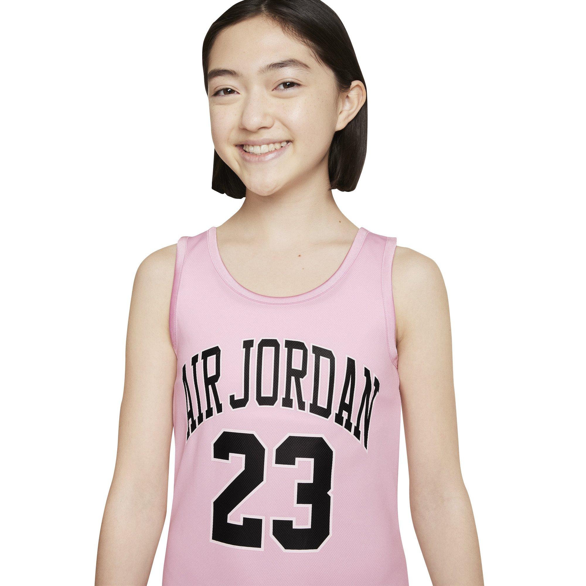 NWT Nike Air Jordan Jersey Dress Bred Girls/Teens Sz L FREE SHIPPING!!