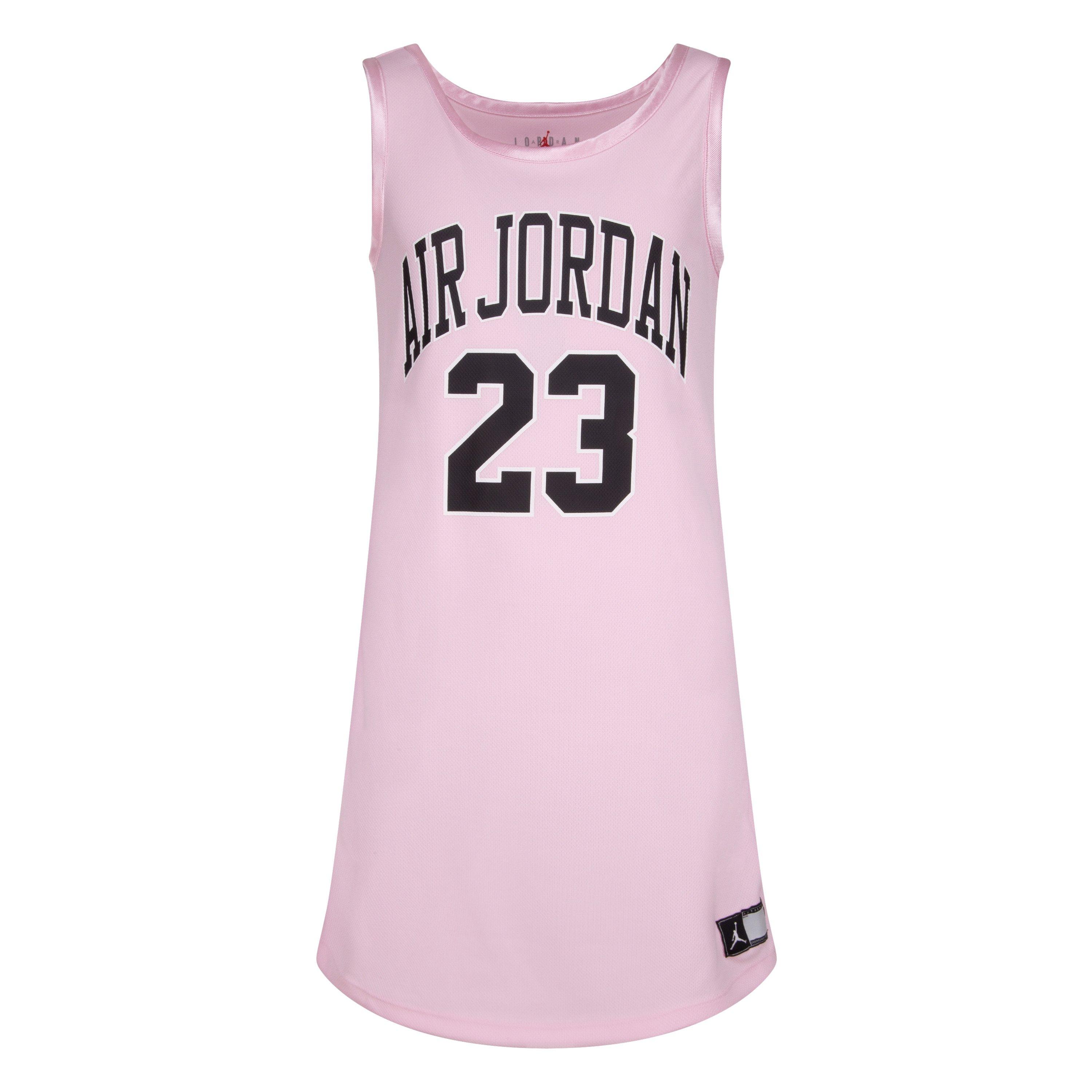 Jordan Big Girls' Jersey Dress-Purple - Hibbett