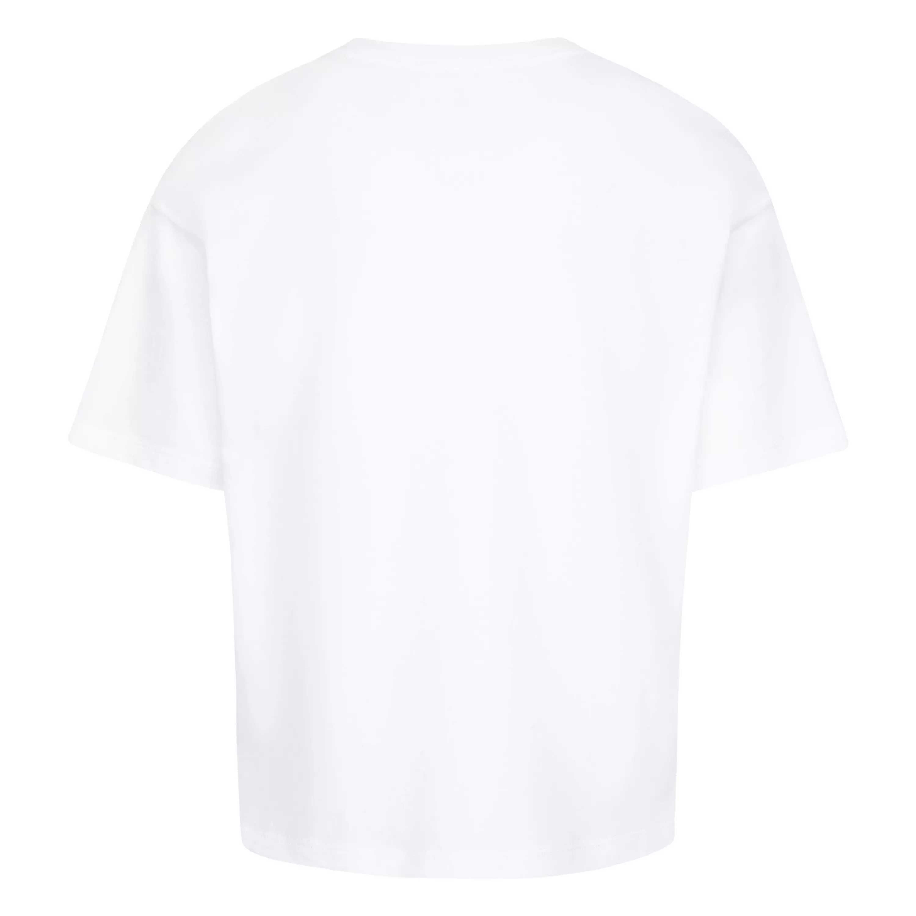 Jordan Big Girls' Focus Tee - WHITE/PINK