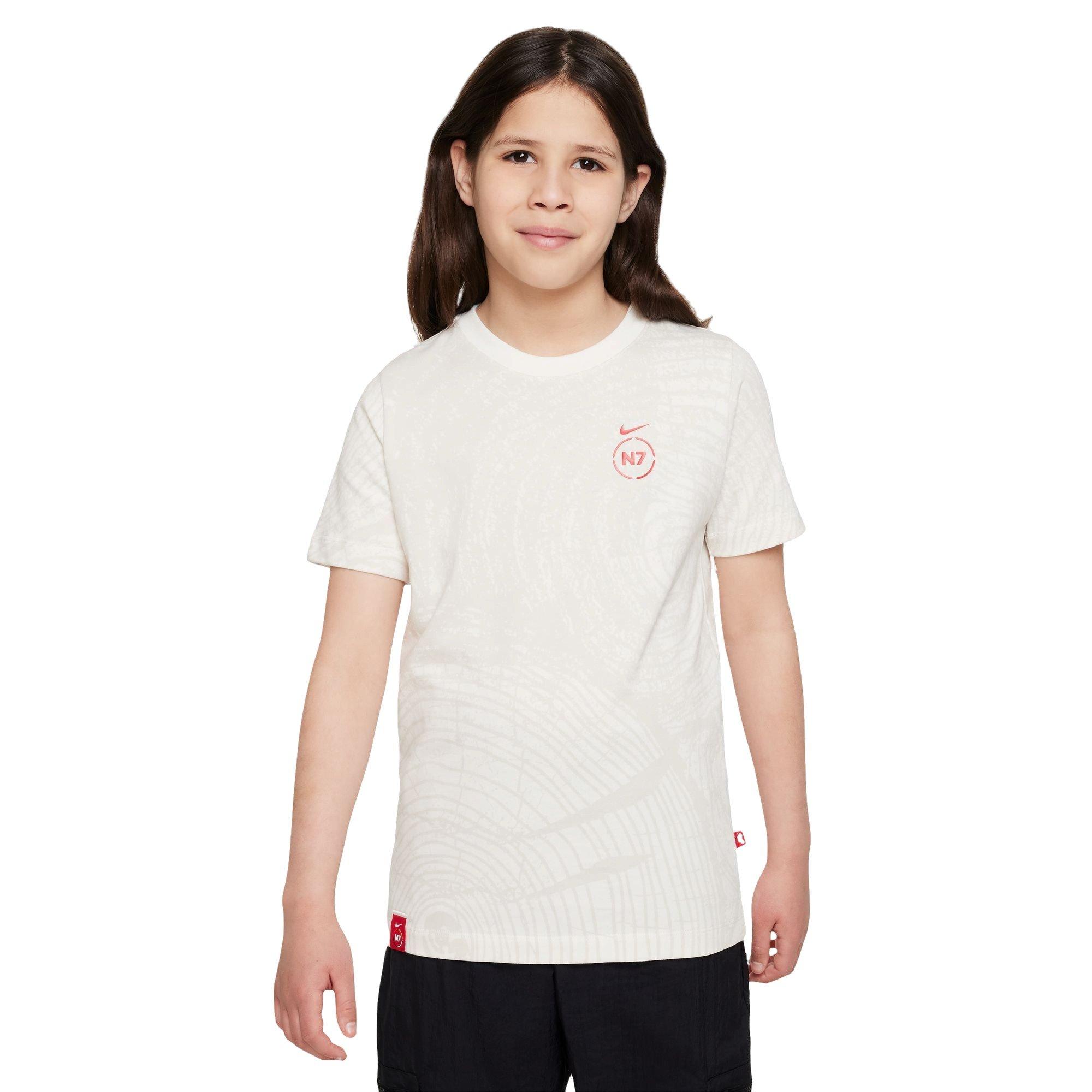 Nike Big Boys' SB N7 Tee - White - WHITE Thumbnail View 1