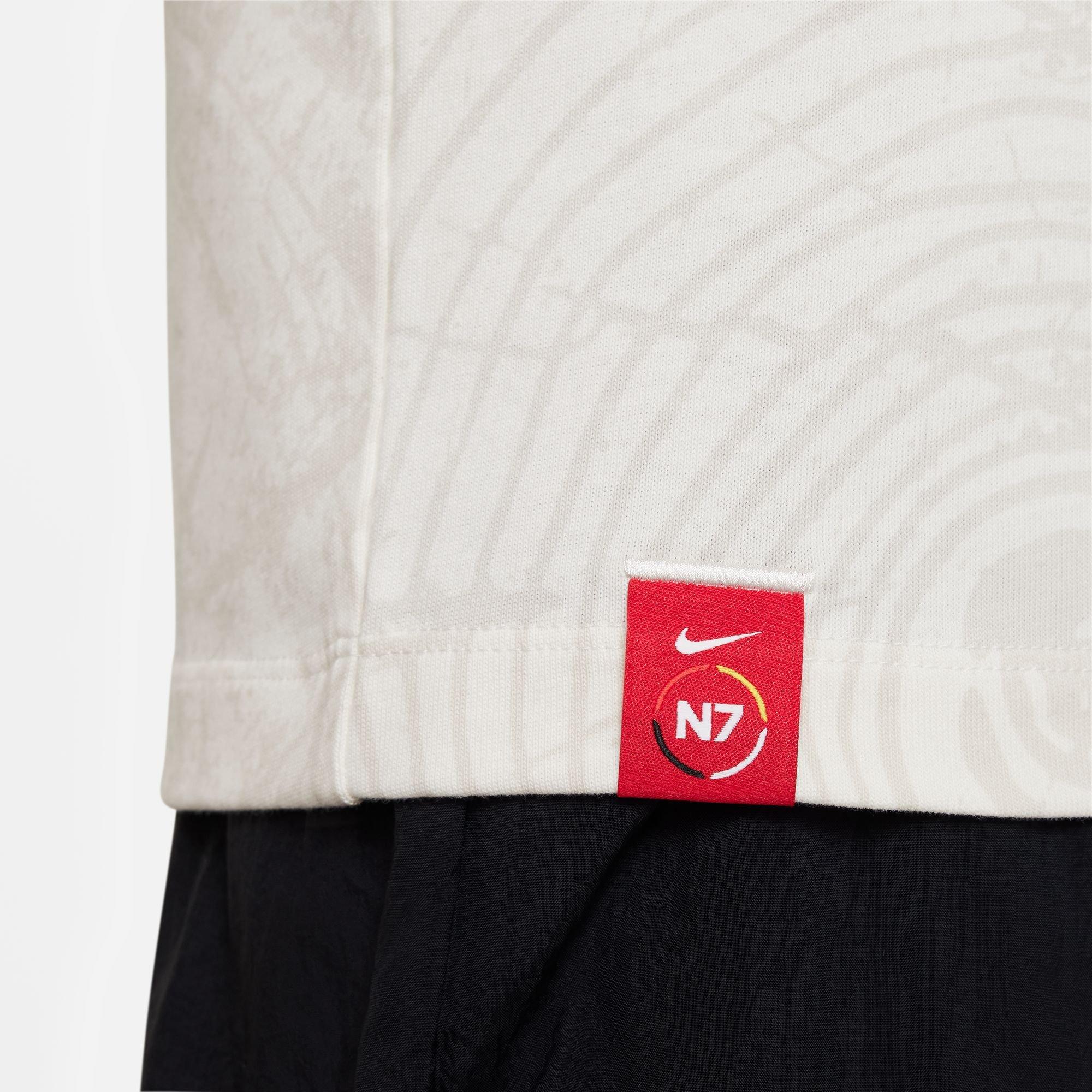 Nike Big Boys' SB N7 Tee - White - WHITE Thumbnail View 5