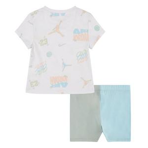 Jordan Little Girls' Icon Play Biker Short Set