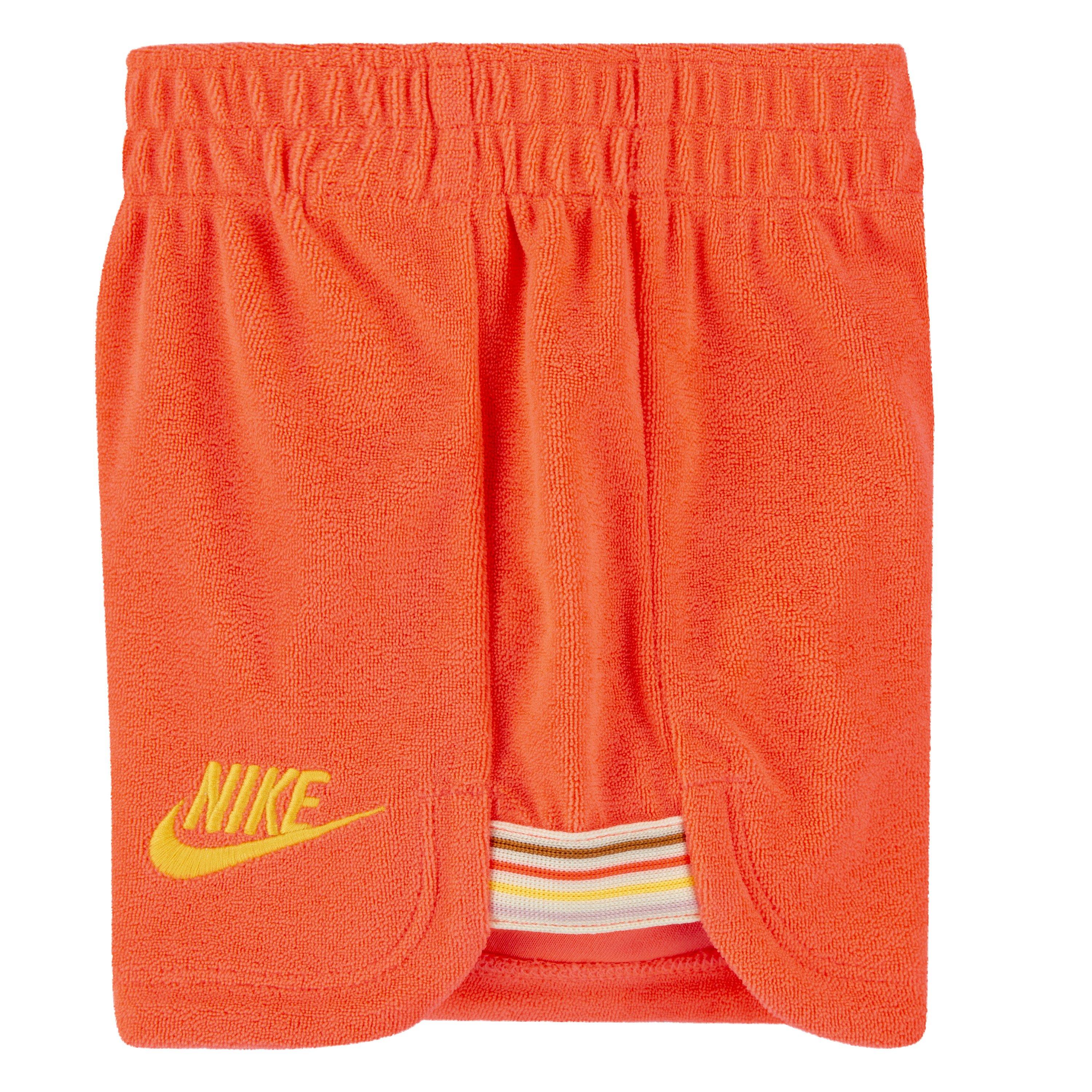 Jordan Little Girls' Towel Terry Set - RED Thumbnail View 4