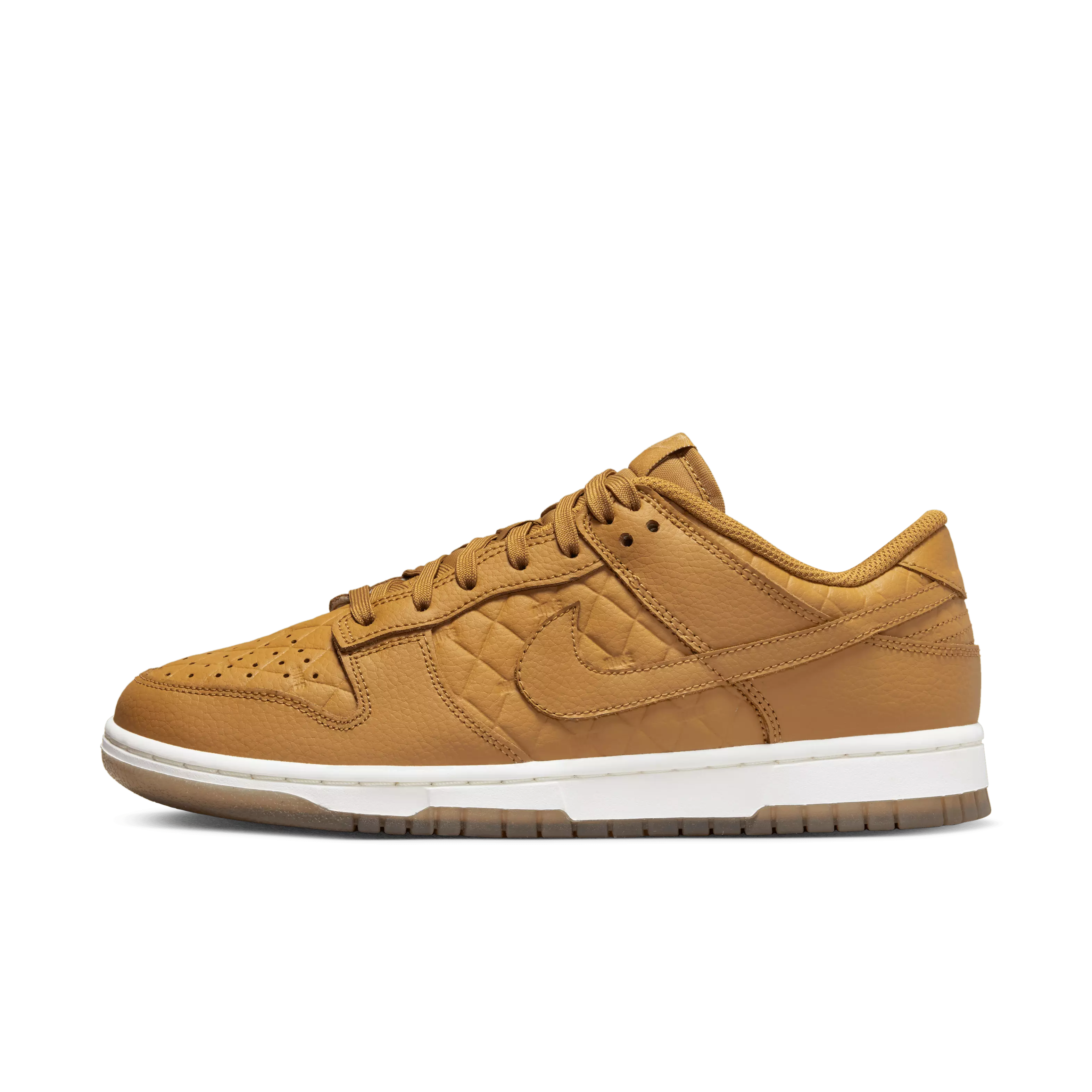 Nike Dunk Low "Wheat/Sail" Women's Shoe - WHEAT/OFF-WHITE