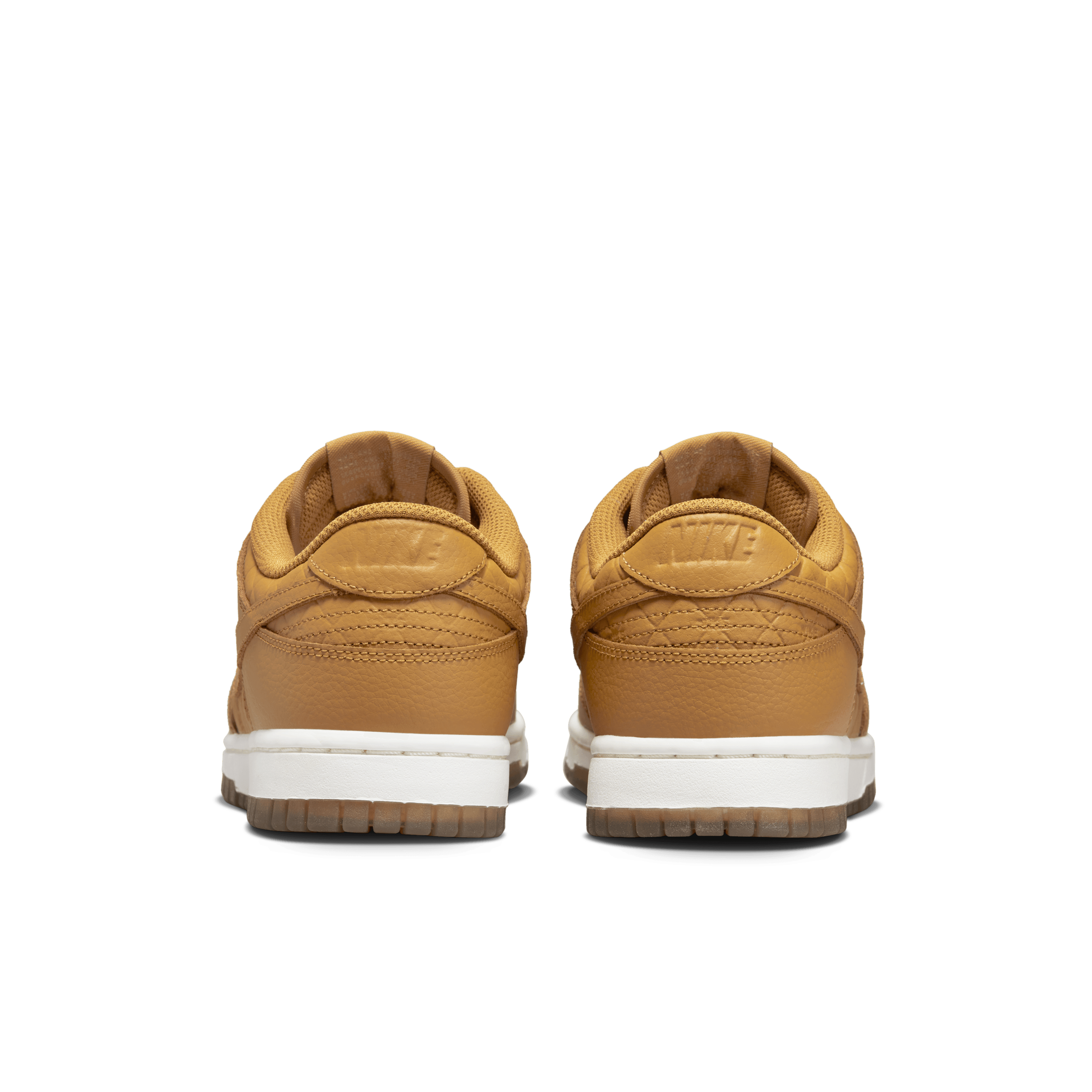 Nike Dunk Low "Wheat/Sail" Women's Shoe - WHEAT/OFF-WHITE Thumbnail View 7