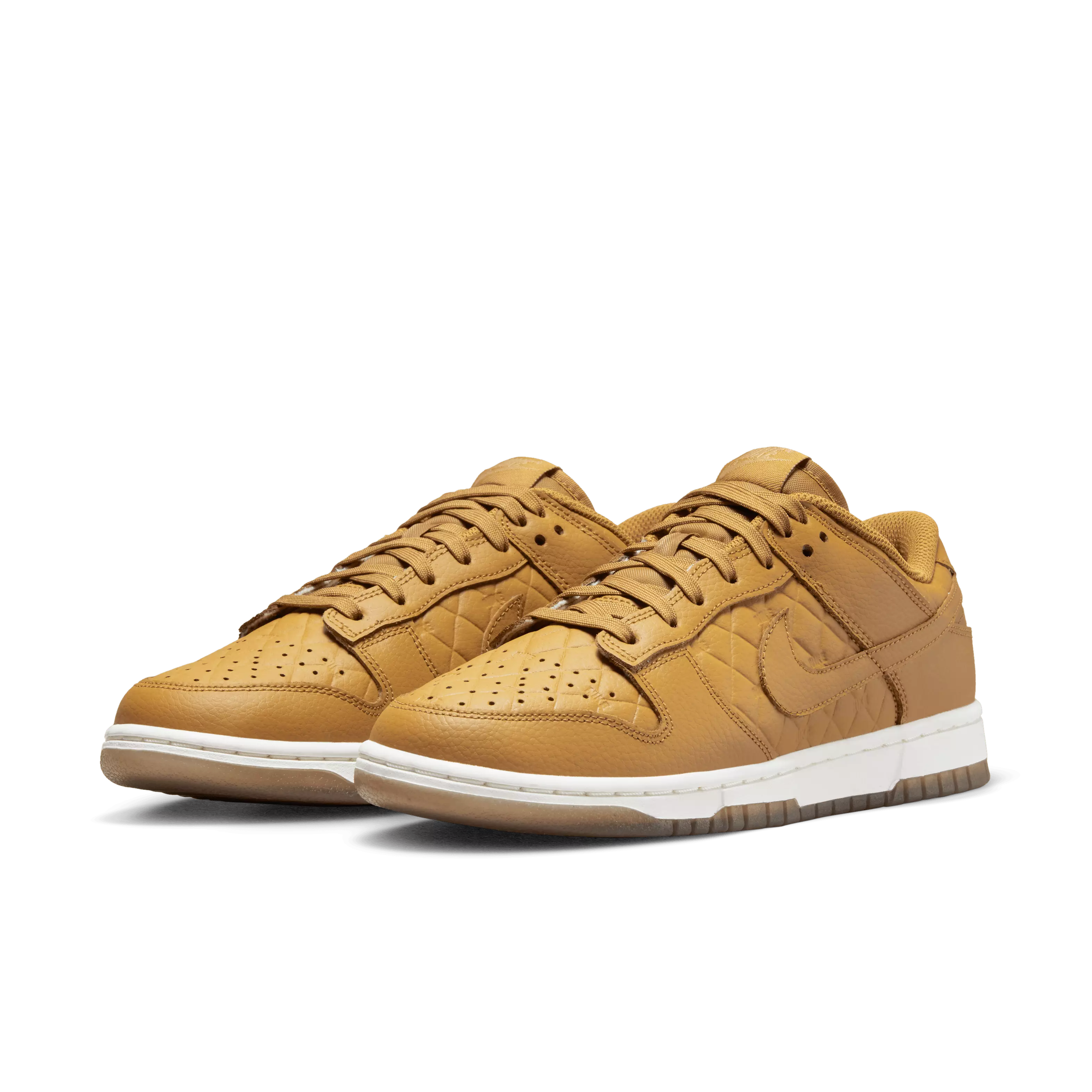 Nike Dunk Low "Wheat/Sail" Women's Shoe - WHEAT/OFF-WHITE