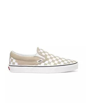 oneof1co - Vans Louis Vuitton burnt checkered slip ons