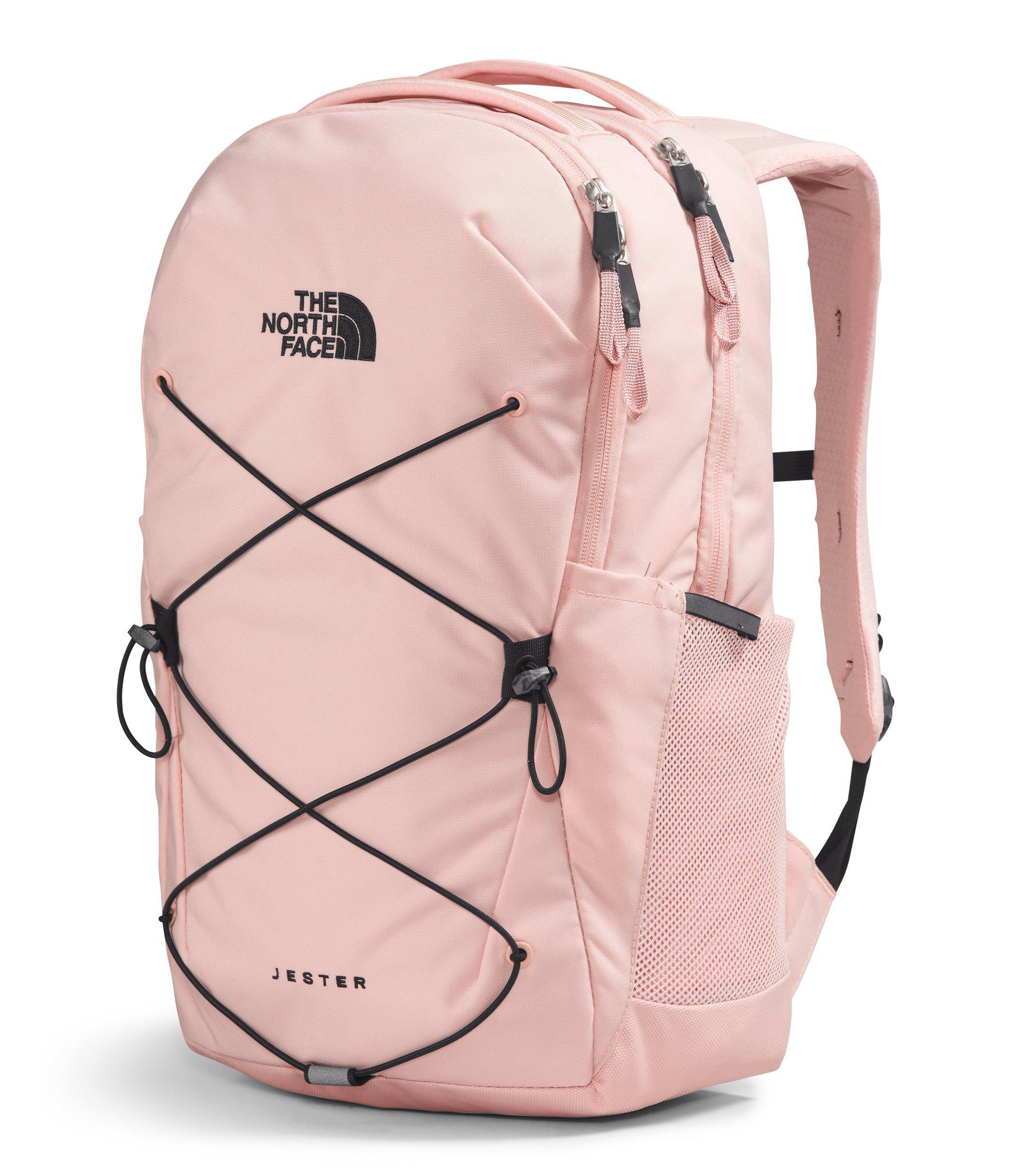 North face shop jester backpack pink