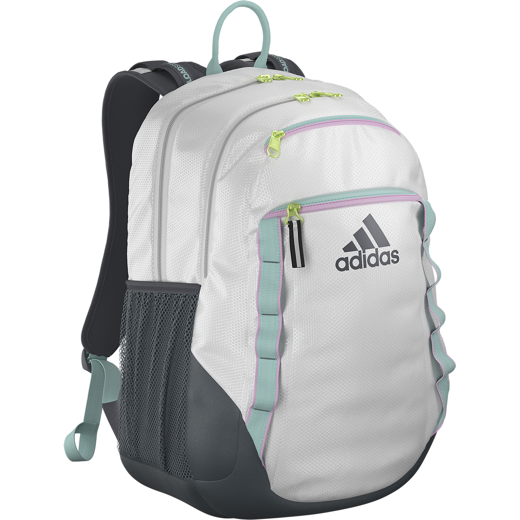 adidas Excel 6 Backpack White Purple