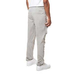 Smoke Rise Men's Utility Open Bottom Joggers - Light Grey