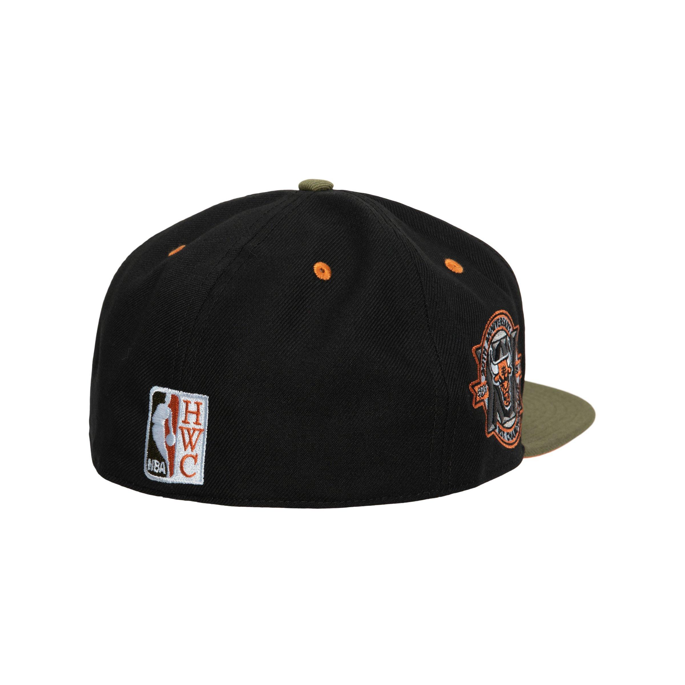 Mitchell & Ness, Accessories, Mitchell Ness Windy City Chicago Bulls  Fitted Flat Bill 7 34 Hat