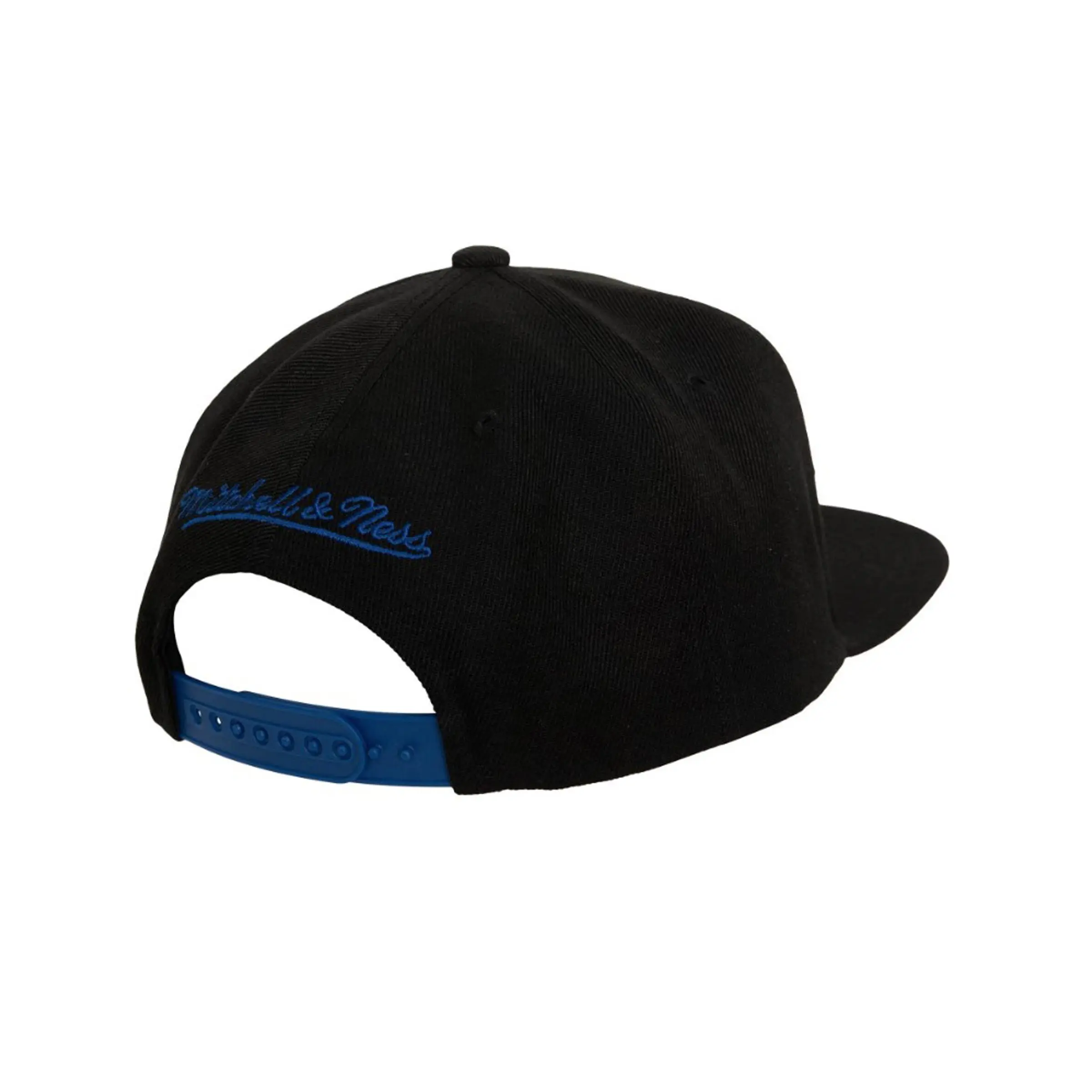 Mitchell & Ness Los Angeles Clippers Satin Under HWC Snapback Hat - BLACK