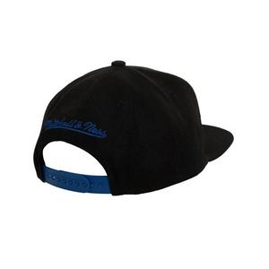 Mitchell & Ness Los Angeles Clippers Satin Under HWC Snapback Hat - BLACK