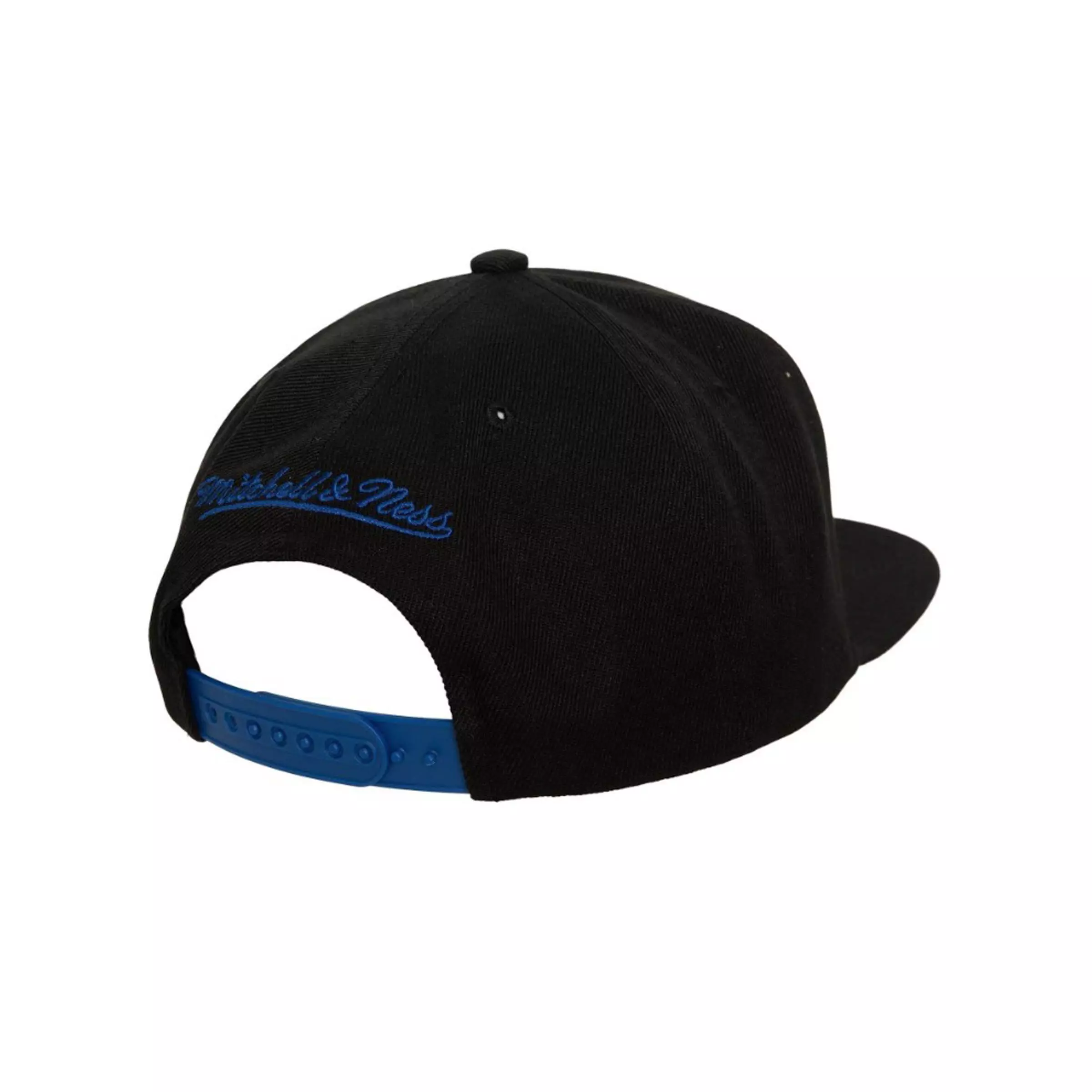 Mitchell & Ness New York Knicks Satin Under Snapback Hat - BLACK