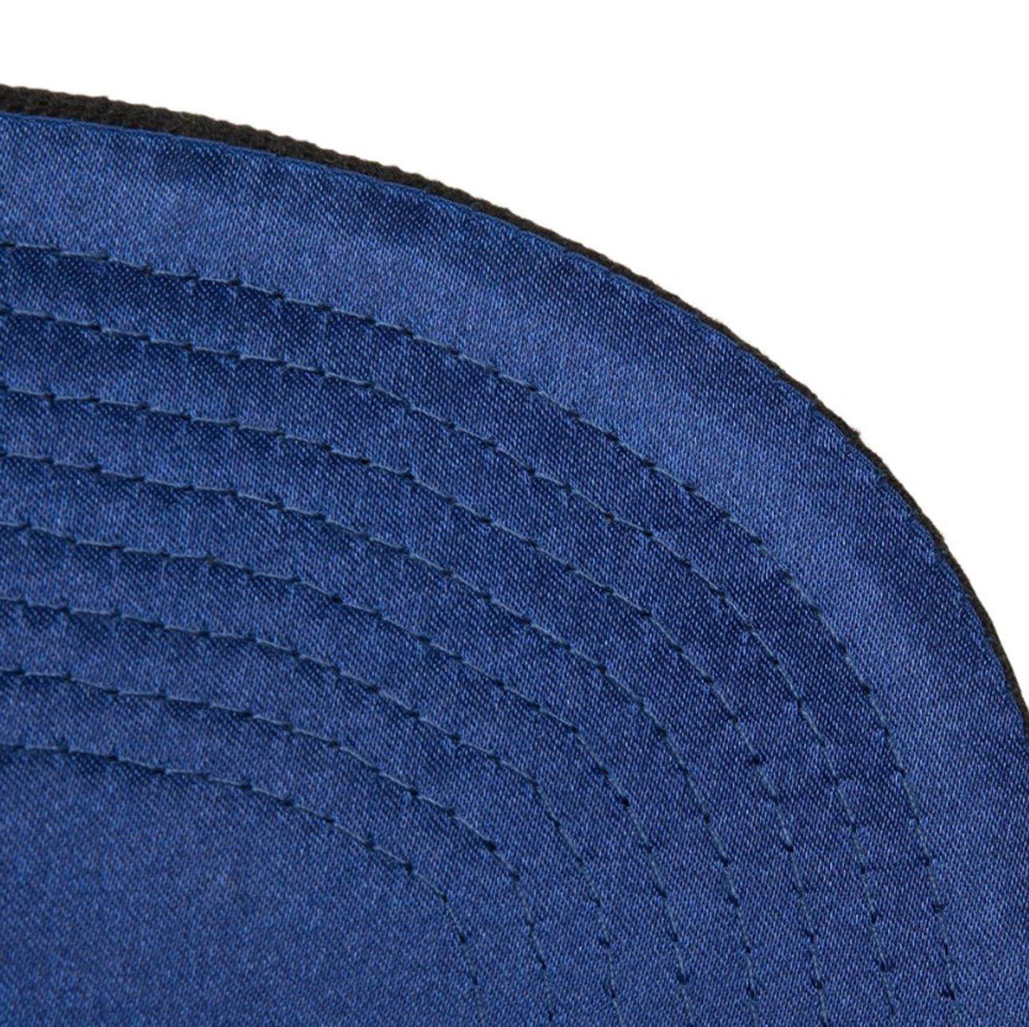 Mitchell & Ness New York Knicks Satin Under Snapback Hat - BLACK Thumbnail View 3