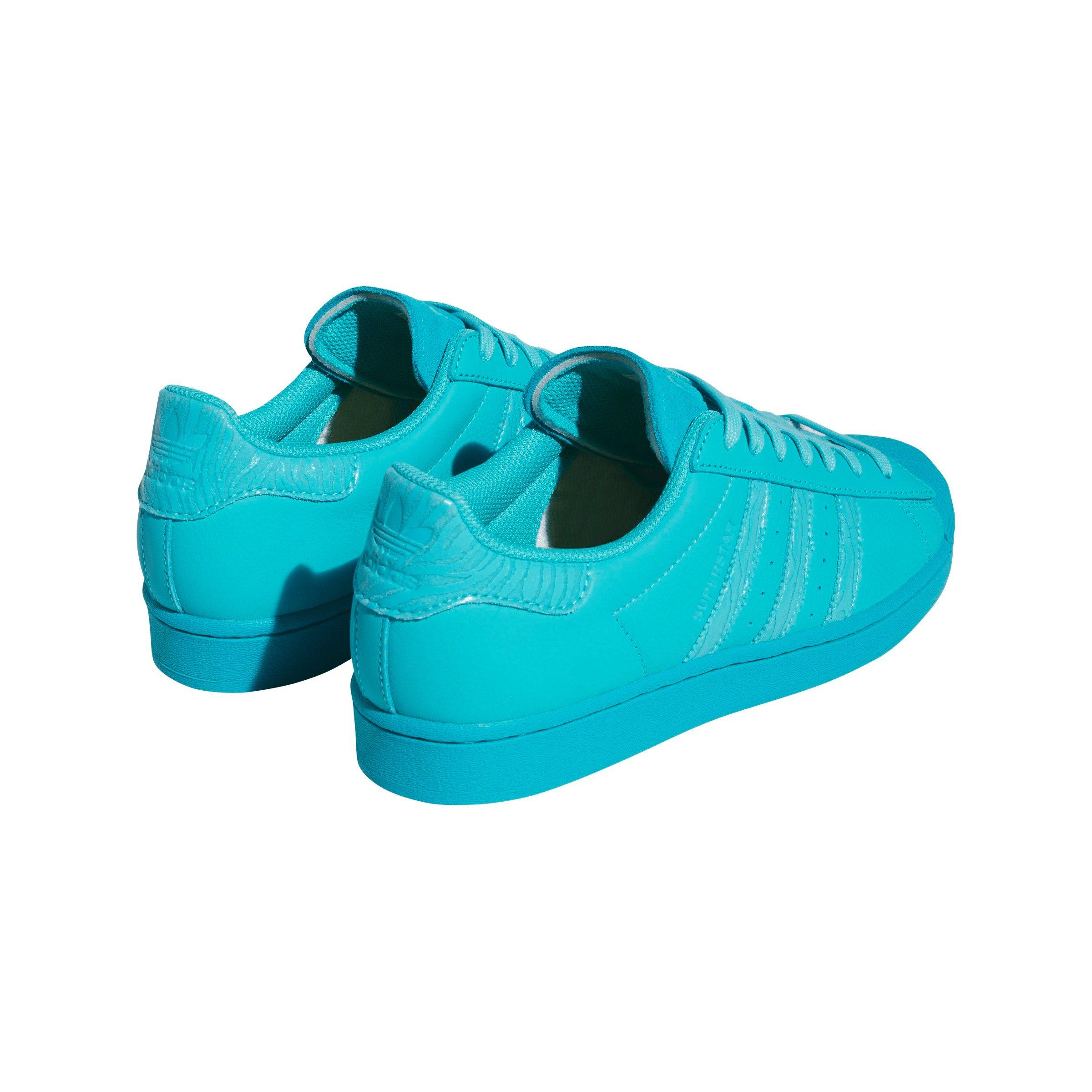 adidas Superstar Sky Blue/White Men's Shoe - Hibbett