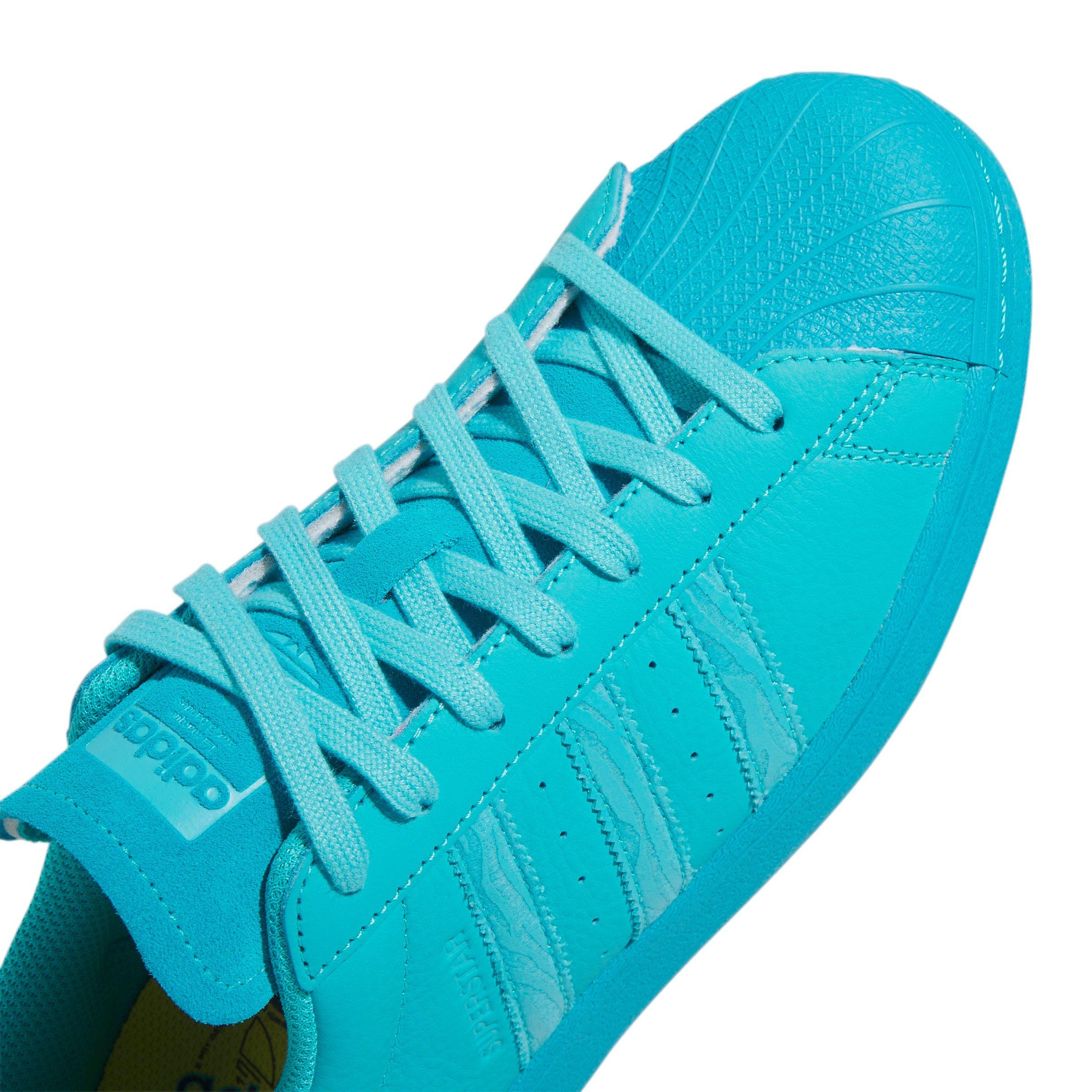 adidas Superstar Sky Blue/White Men's Shoe - Hibbett