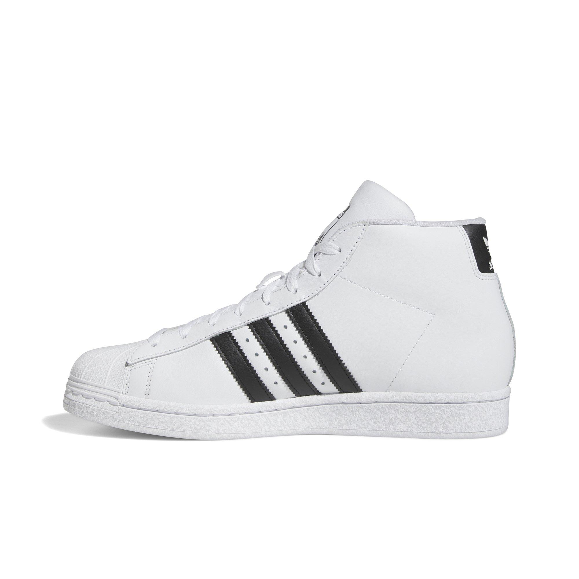 montering At bygge Gentleman adidas Pro Model "Cloud White/Core Black" Men's Shoe - Hibbett | City Gear