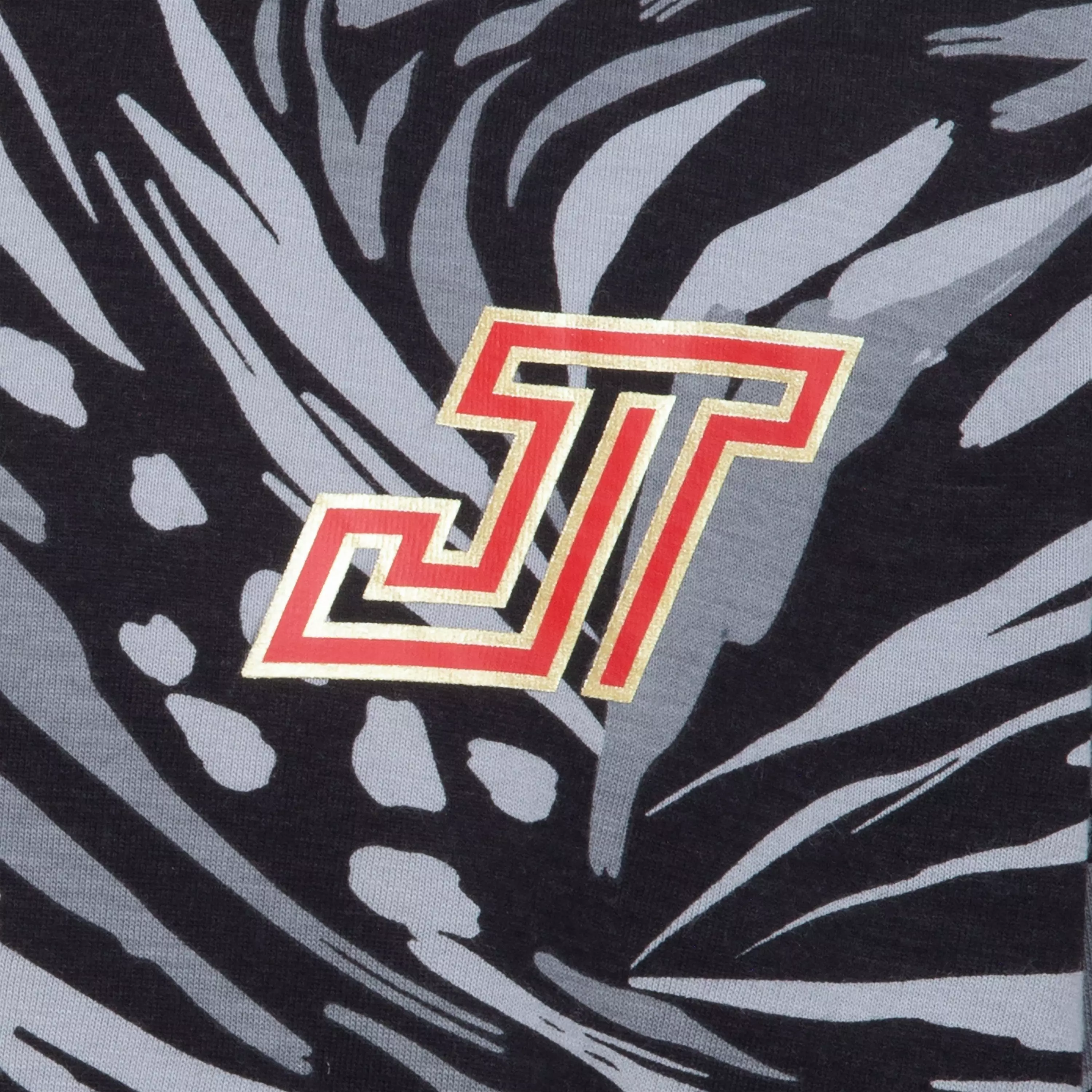 Jordan Big Boys' Tatum Zoo Shirt - BLACK